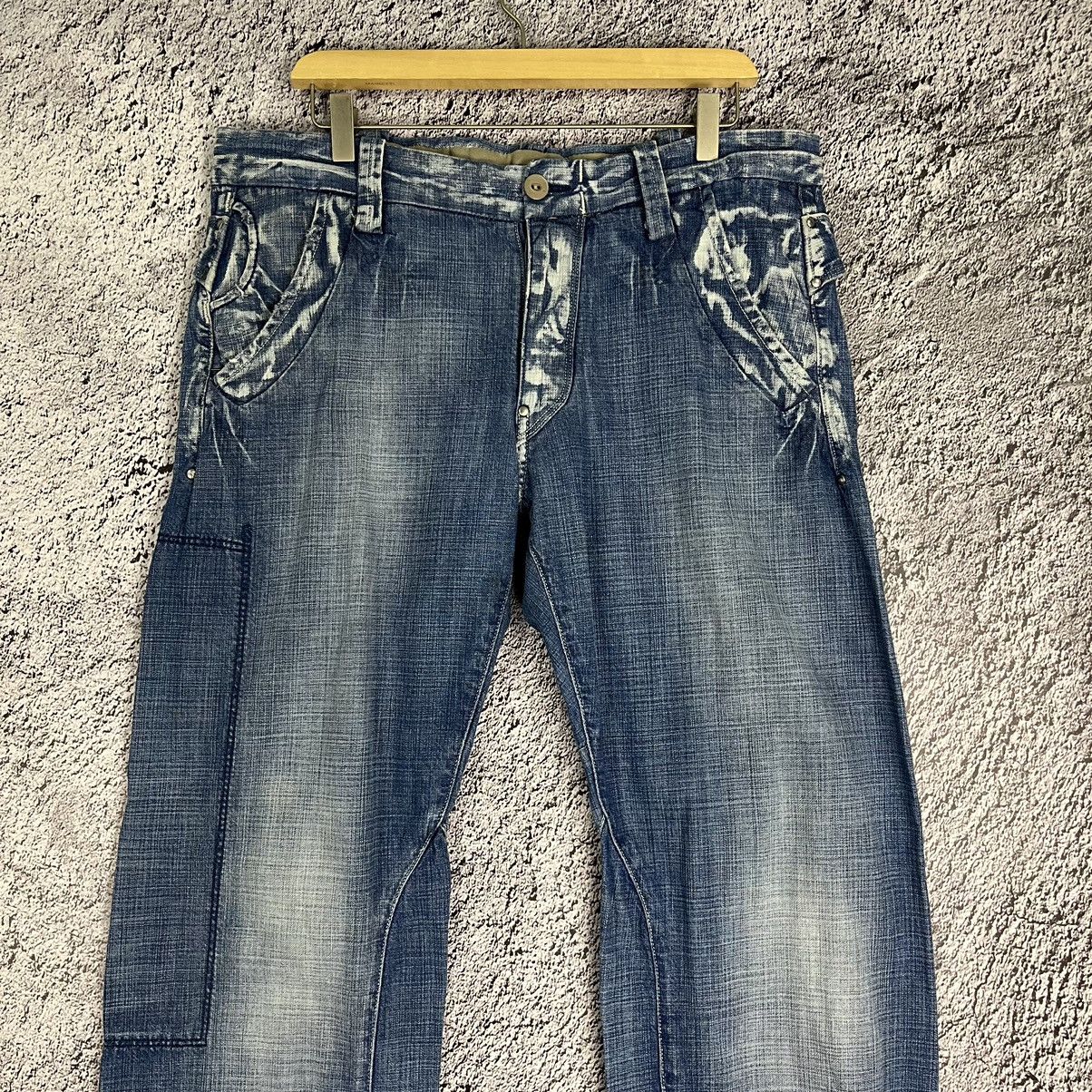 G-Star × Vintage 🔥VINTAGE🔥 G Star Raw Denim patch work Jeans kbwg 100 south Size US 36 / EU 52 - 4 Thumbnail