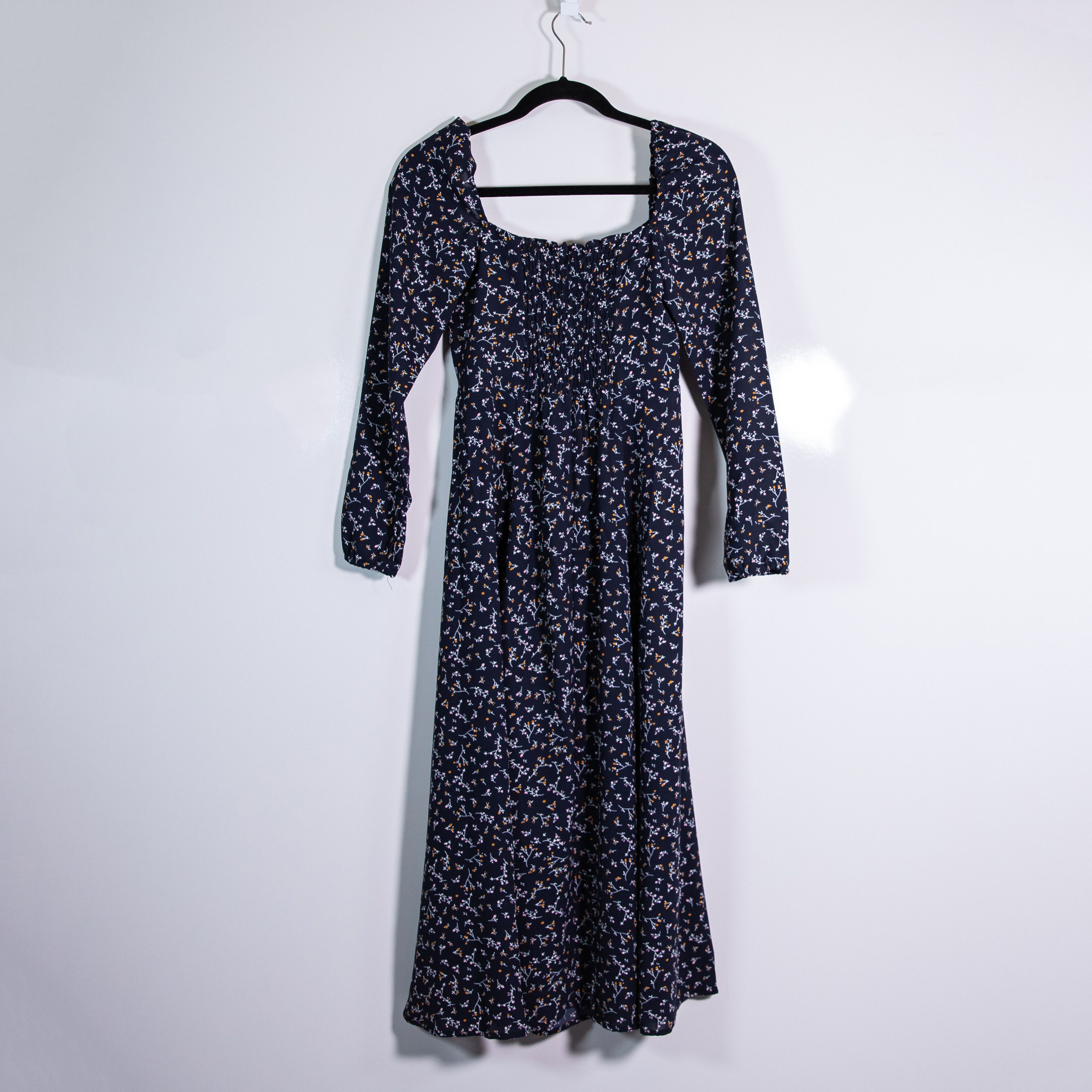 Other OPT Classic Smocked Square Neck Long Size S / US 4 / IT 40 - 4 Thumbnail