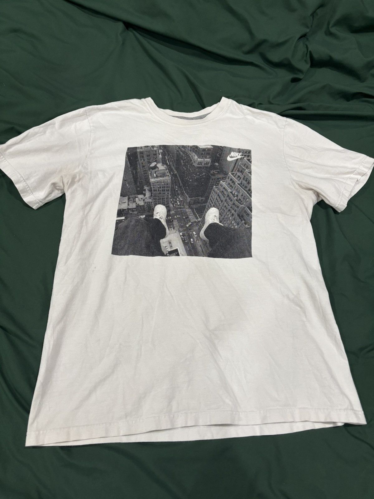 Nike White Nike tshirt Size US L / EU 52-54 / 3 - 2 Thumbnail