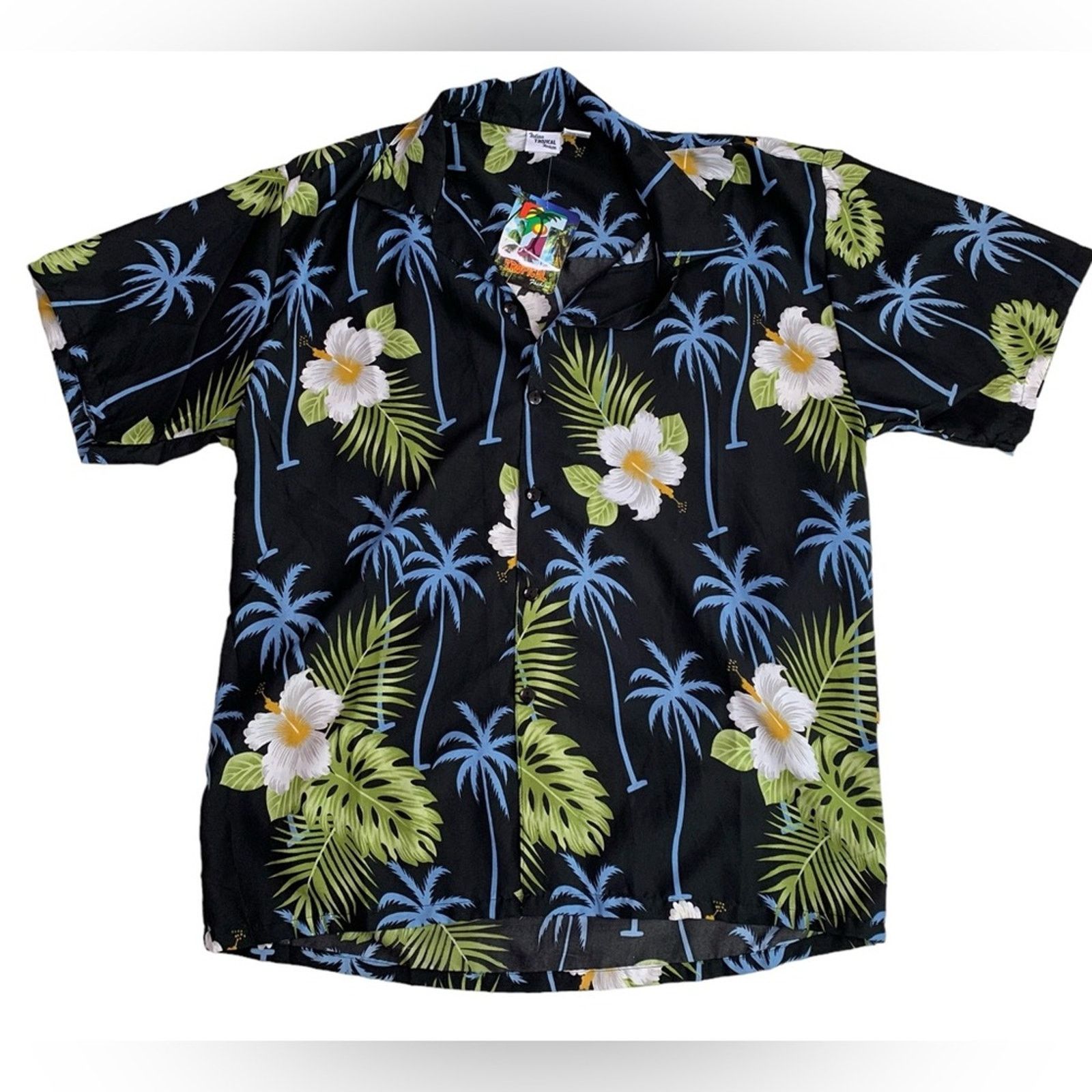 Other Indian Tropical Mens XL Shirt Hawaiian Print Lightweight NEW Size US XL / EU 56 / 4 - 1 Thumbnail