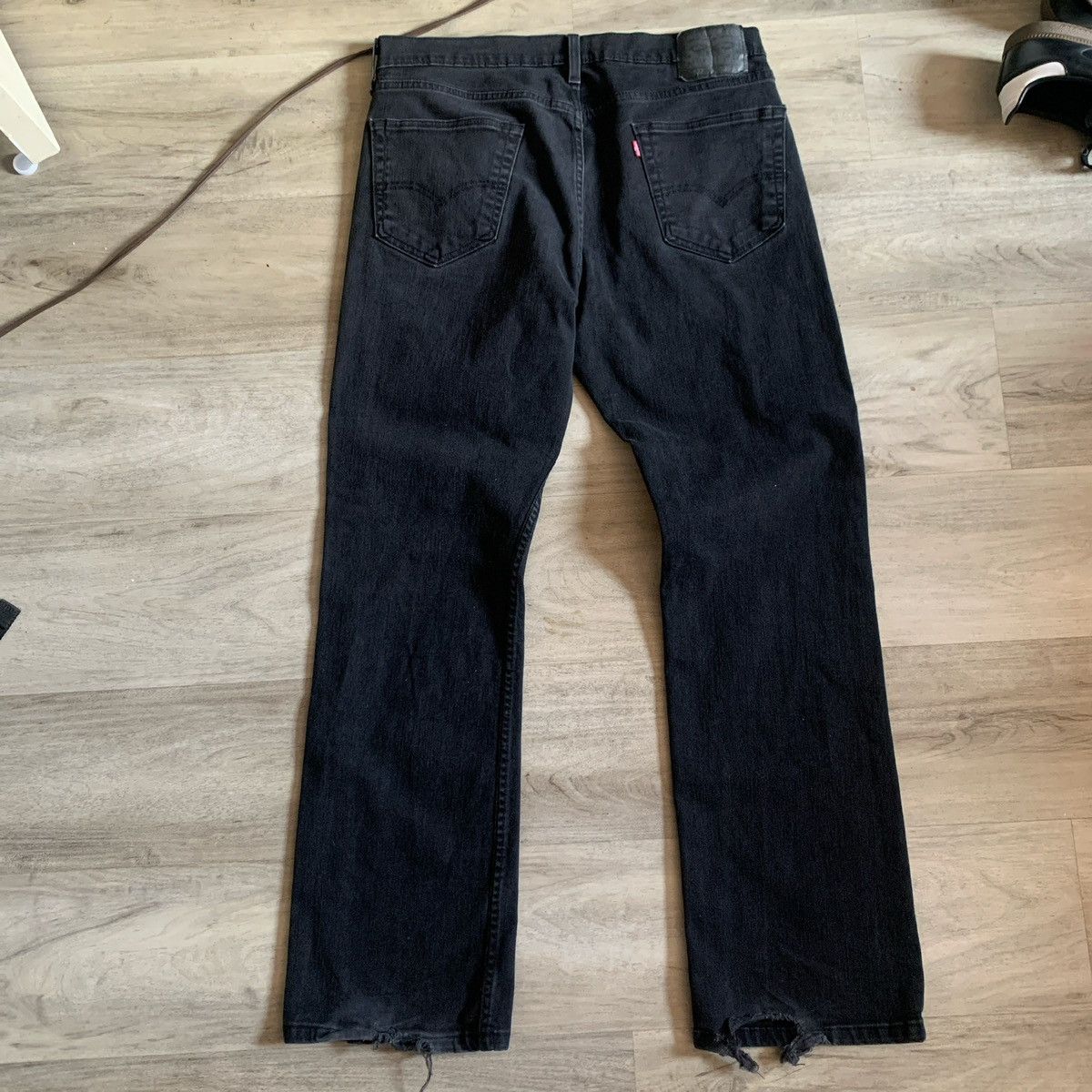 Levi's × Levi's Vintage Clothing × Vintage vintage black wash 527 Levi’s Size US 36 / EU 52 - 2 Thumbnail