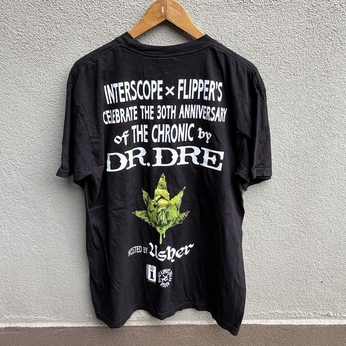 Rap Tees Rare INTERSCOPE x FLIPPERS dr dre rap tee hip hop Size US L / EU 52-54 / 3 - 1 Thumbnail