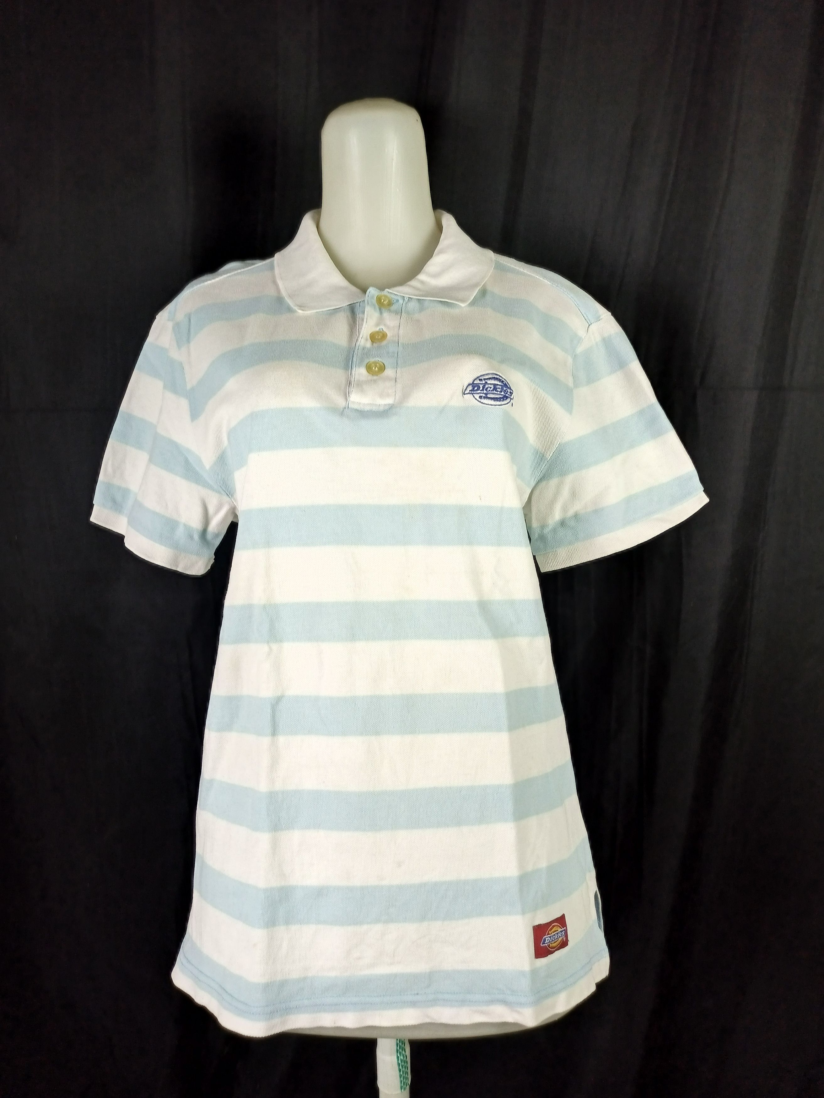 Dickies × Vintage Dickies Striped polo t-shirt Size US M / EU 48-50 / 2 - 1 Thumbnail