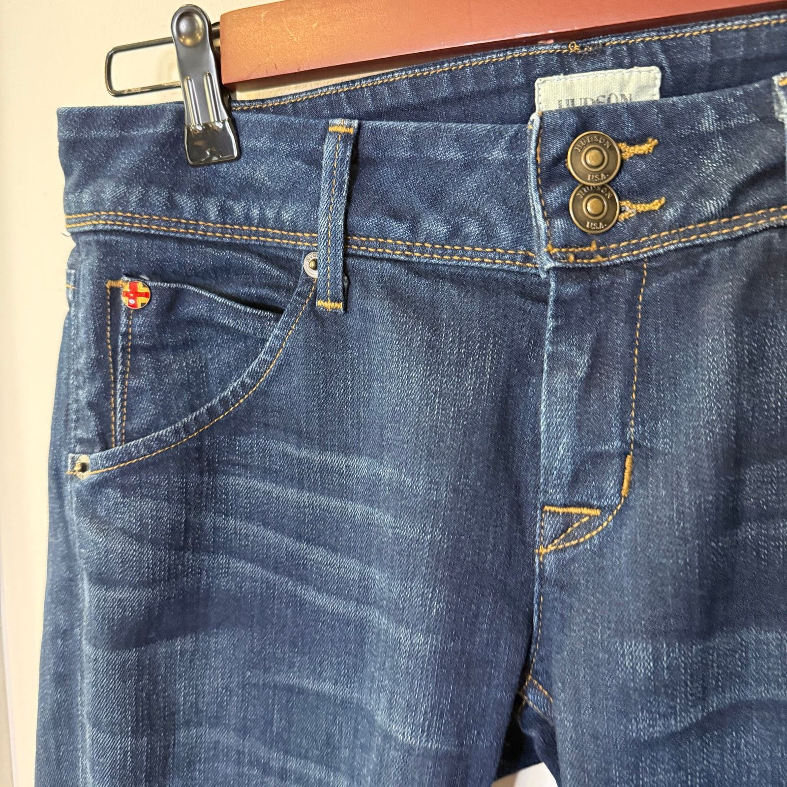 Hudson Hudson Women’s Collin Skinny Jeans Size 26 Size 26" / US 2 / IT 38 - 3 Thumbnail
