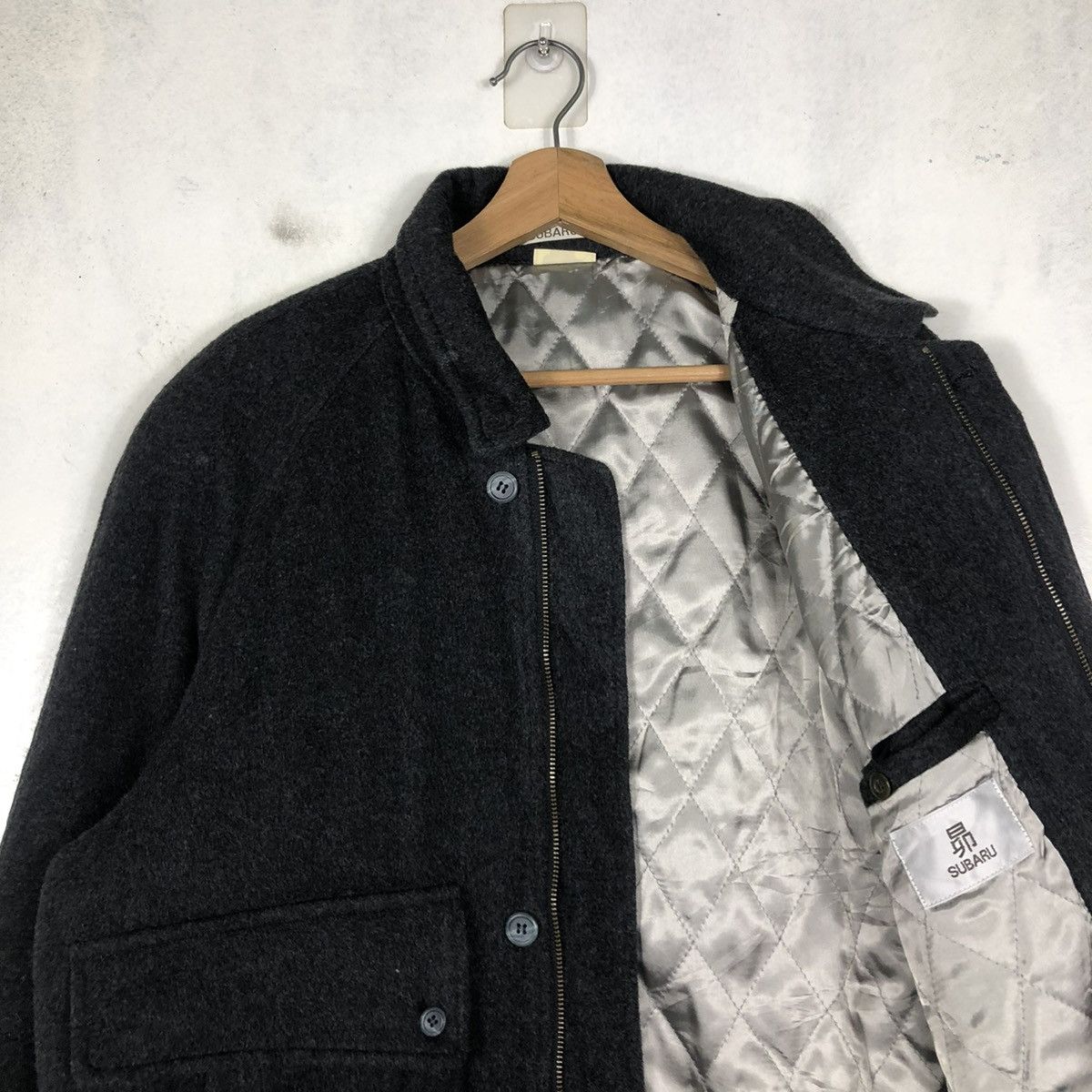 Japanese Brand 📌VINTAGE BOMBER JACKET WOOL MA-1 DESIGN SUBARU JAPAN Size US L / EU 52-54 / 3 - 12 Thumbnail
