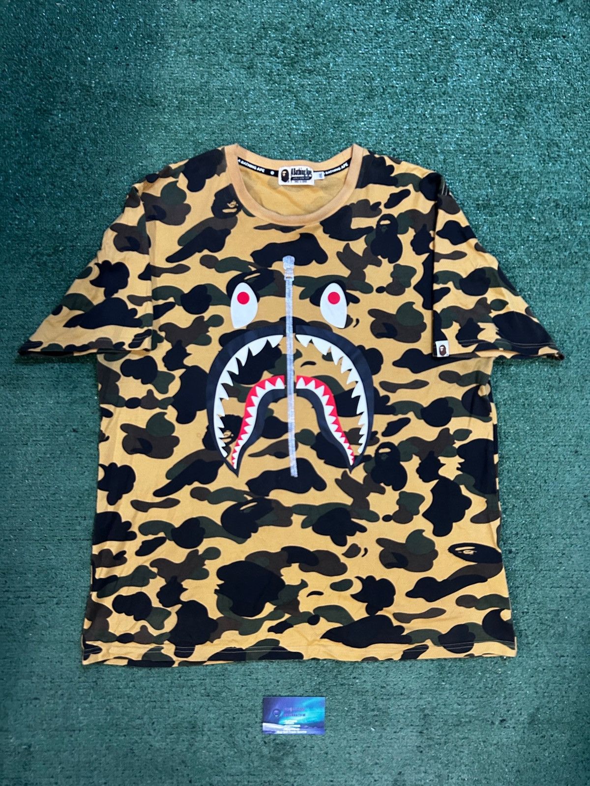 Bape Bape 1ST camo shark tee Size US XXL / EU 58 / 5 - 1 Thumbnail