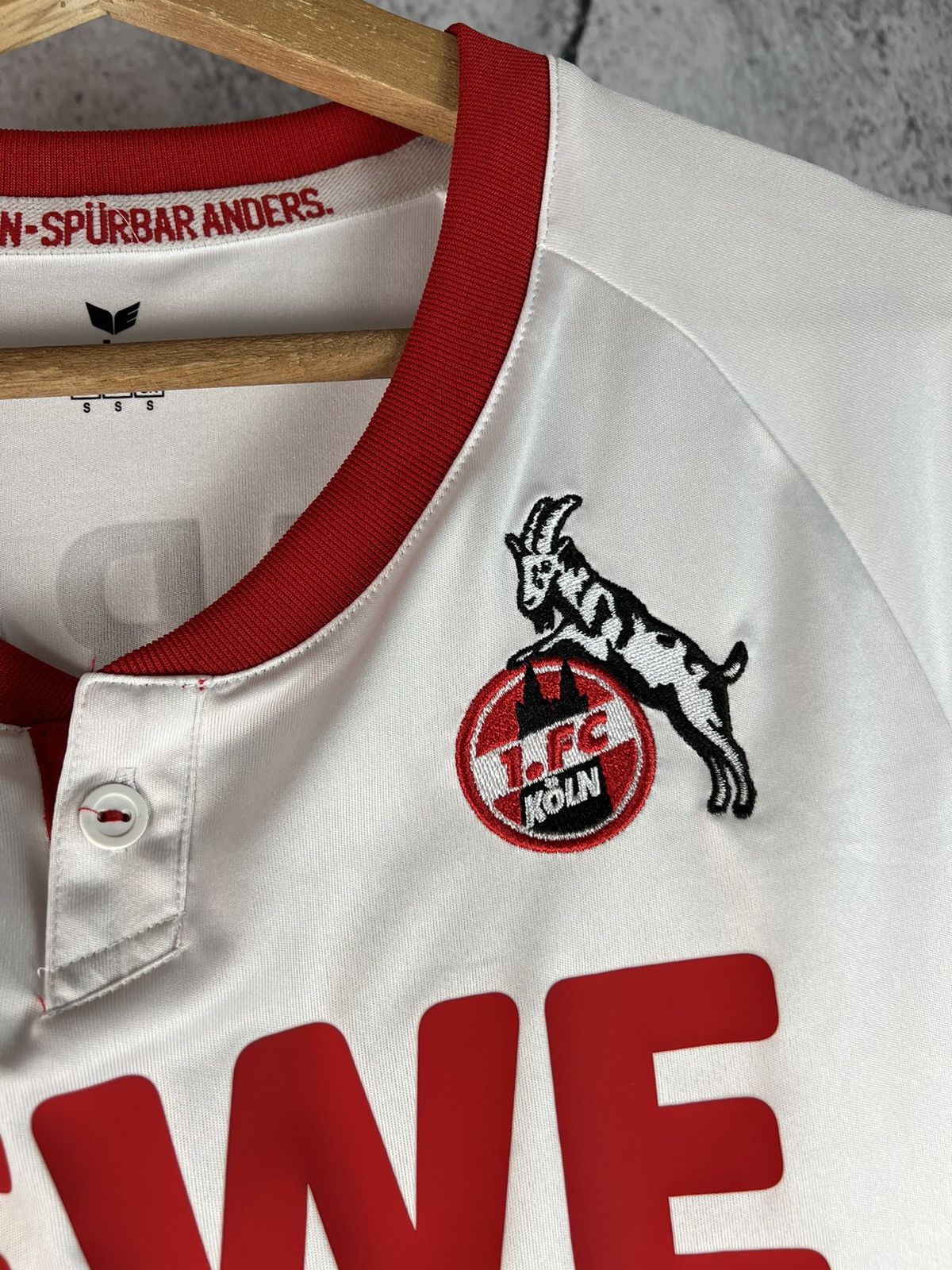 Puma × Vintage FC Koln Erima Home Shirt Jersey Germany Size US S / EU 44-46 / 1 - 4 Thumbnail
