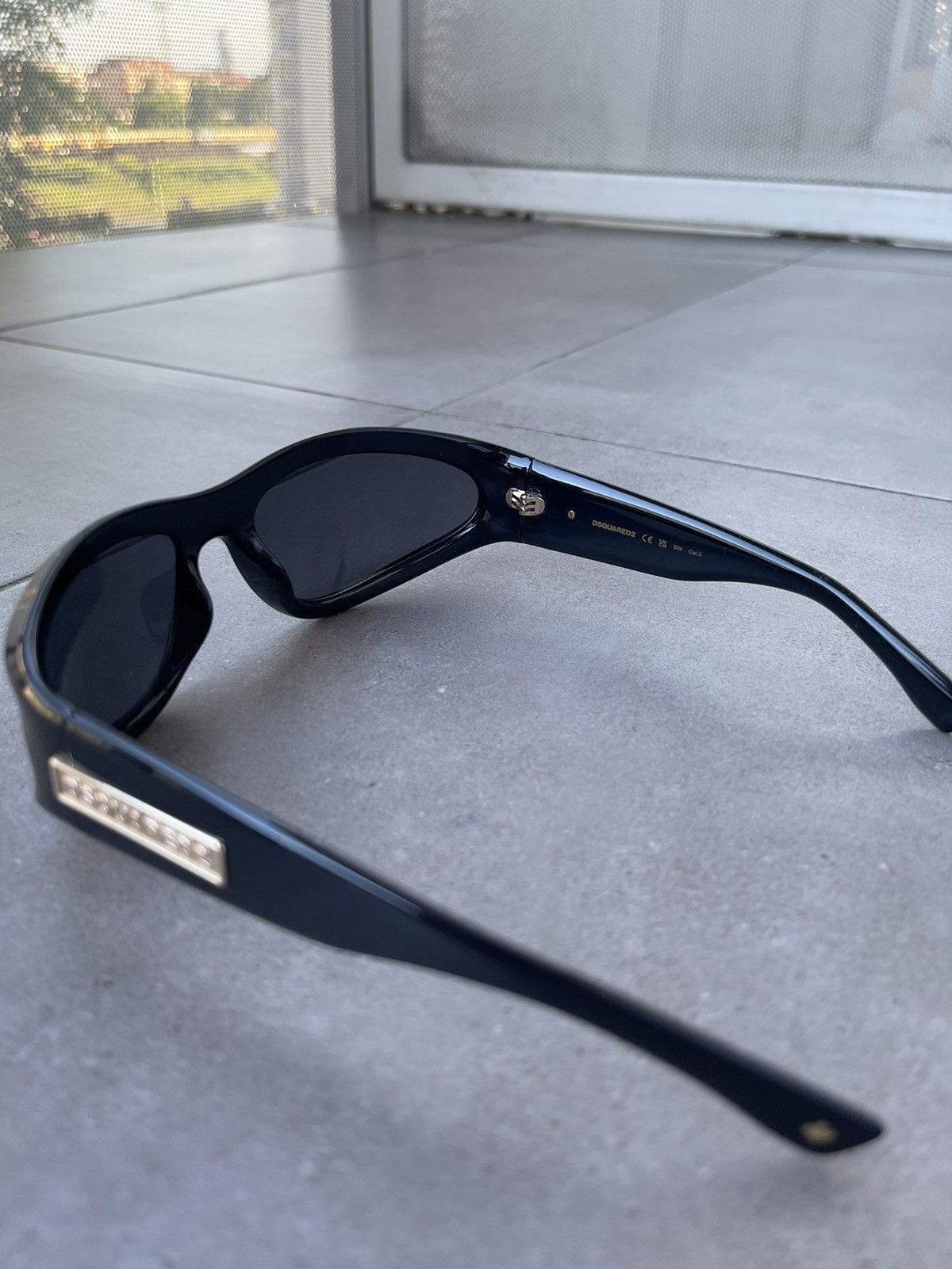 !DS! SS23 Dsquared2 D2 0101/S Black RIde Sunglasses