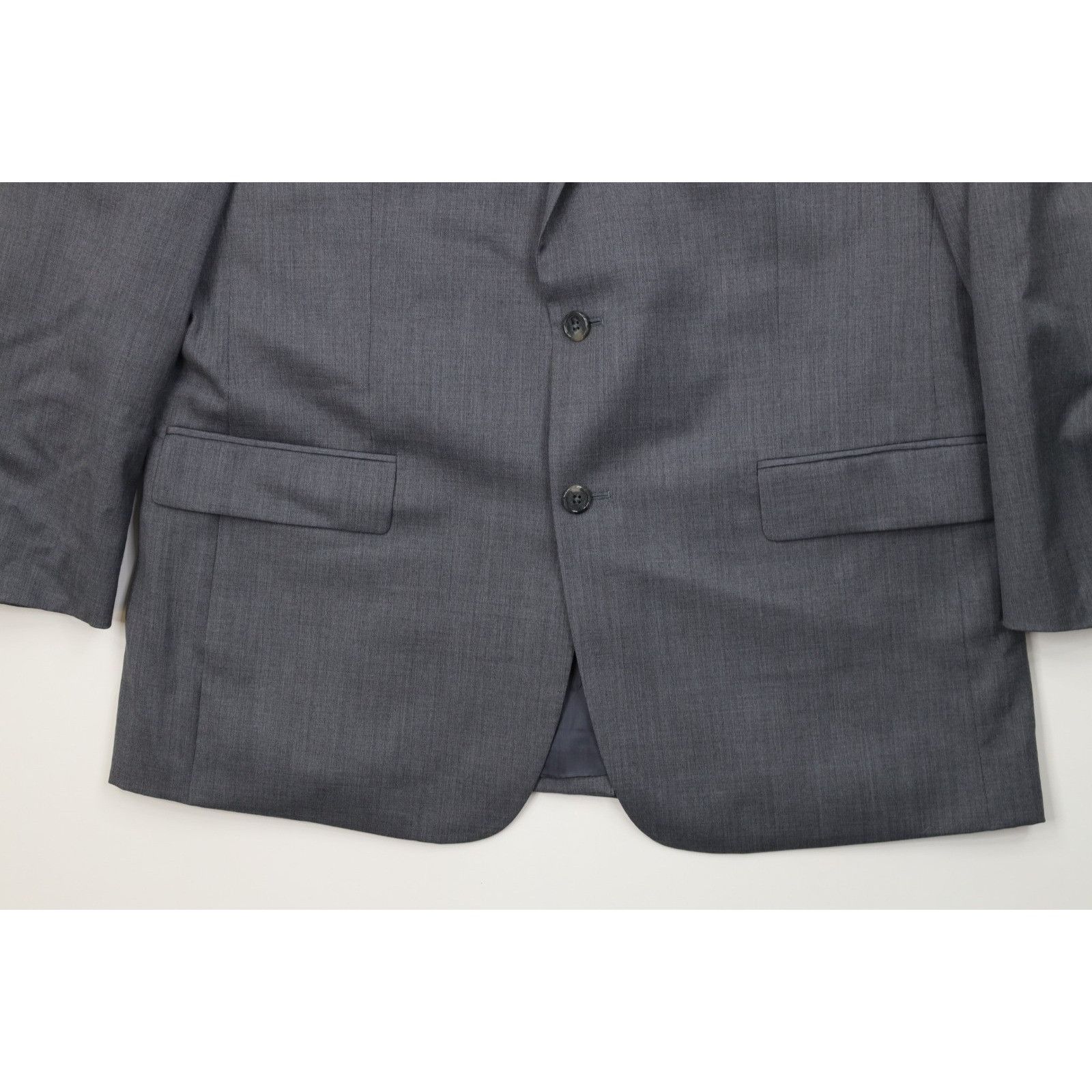 Jos. A. Bank Jos A Bank 2 Piece Wool Suit Wedding Gray Size 44R - 5 Thumbnail