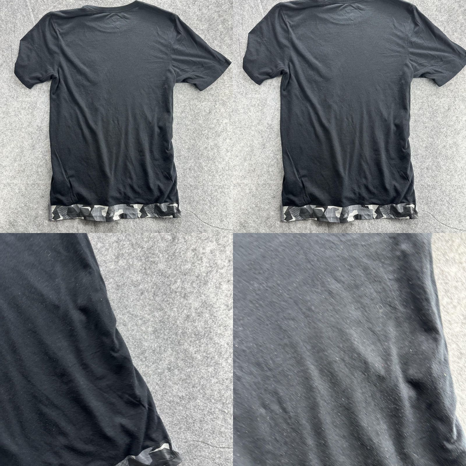 Nike Nike Shirt Mens Small Black Pocket Tee The Nike Tee Tri-Blend Graphic Athletic Size US S / EU 44-46 / 1 - 9 Thumbnail