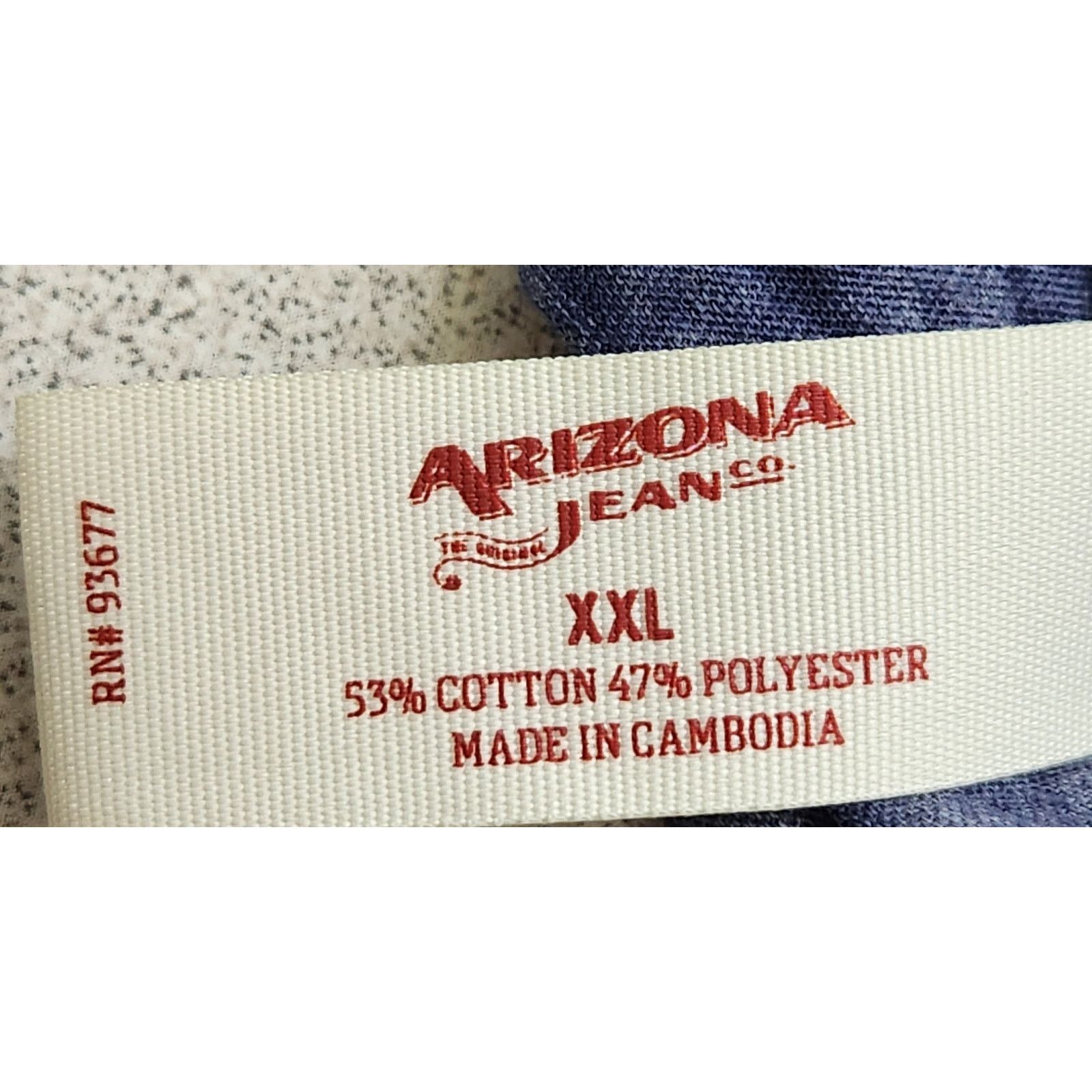 Other Arizona Jean Blue Graphic Americana Heart Logo Top XXL Size XXL / US 16-18 / IT 52-54 - 5 Thumbnail