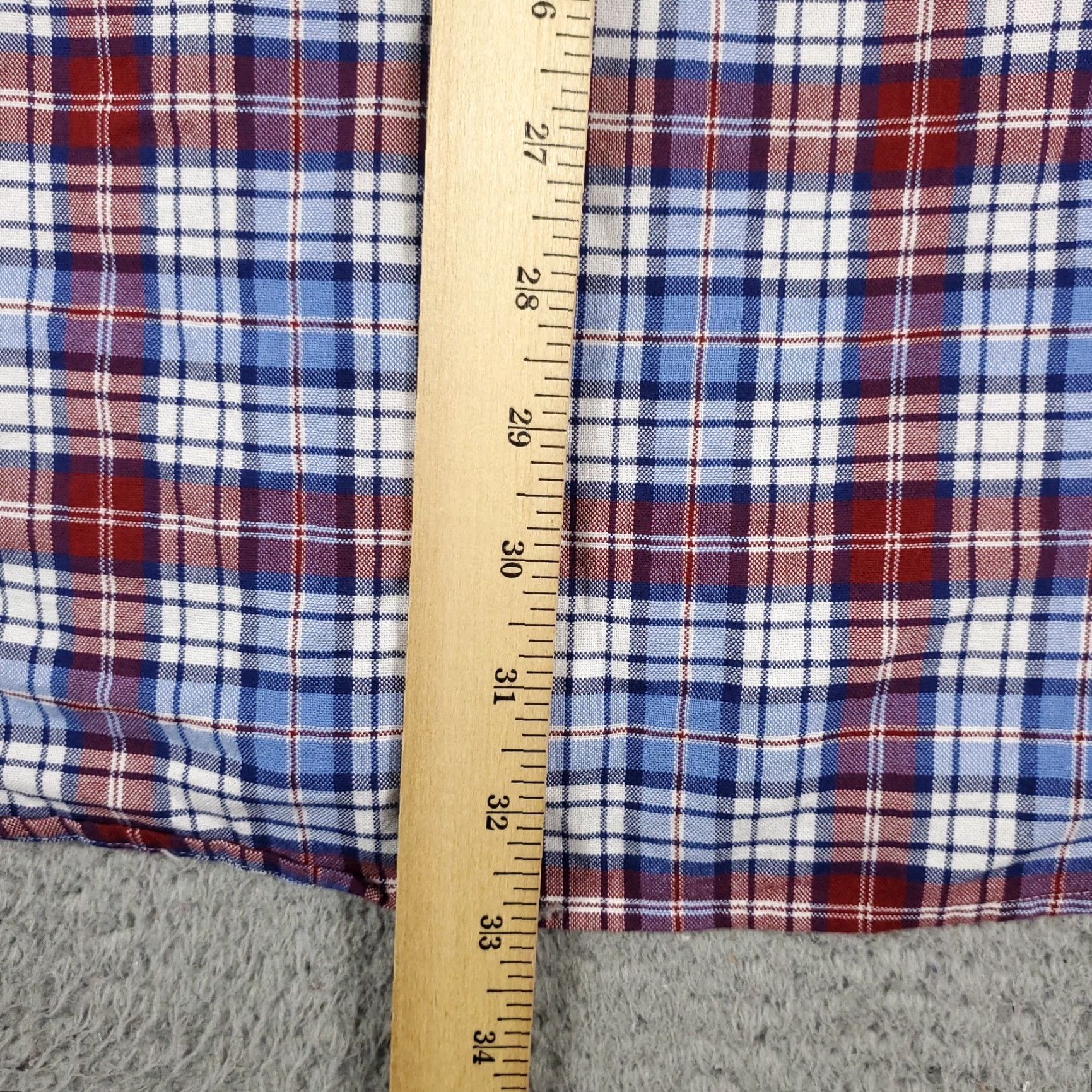 Ralph Lauren Ralph Lauren Button-Up Shirt Mens 2XL Blue Red Plaid Casual Long Sleeve Size US XXL / EU 58 / 5 - 5 Thumbnail
