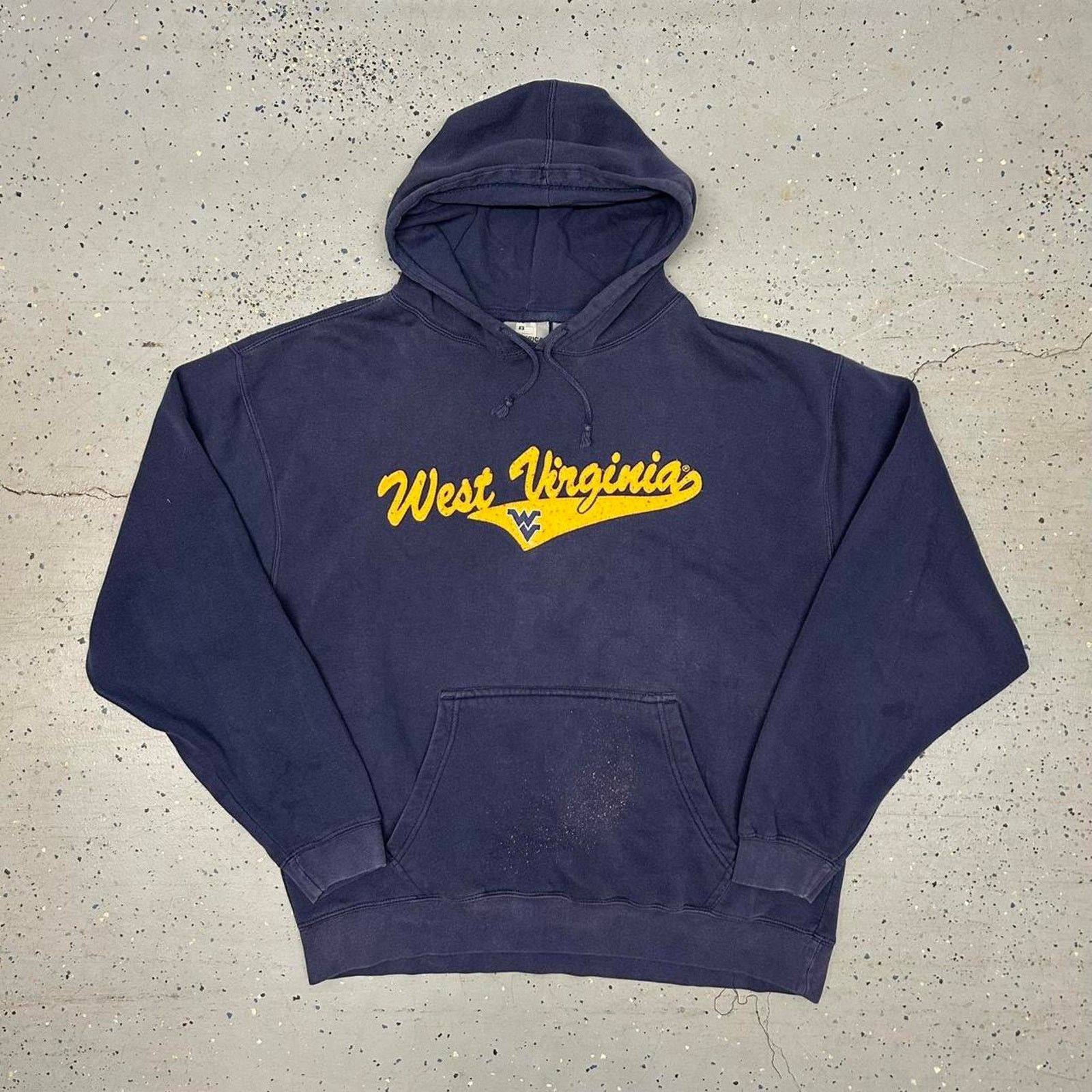 Other Y2K Navy and yellow West Virginia University hoodie Size US XL / EU 56 / 4 - 1 Thumbnail