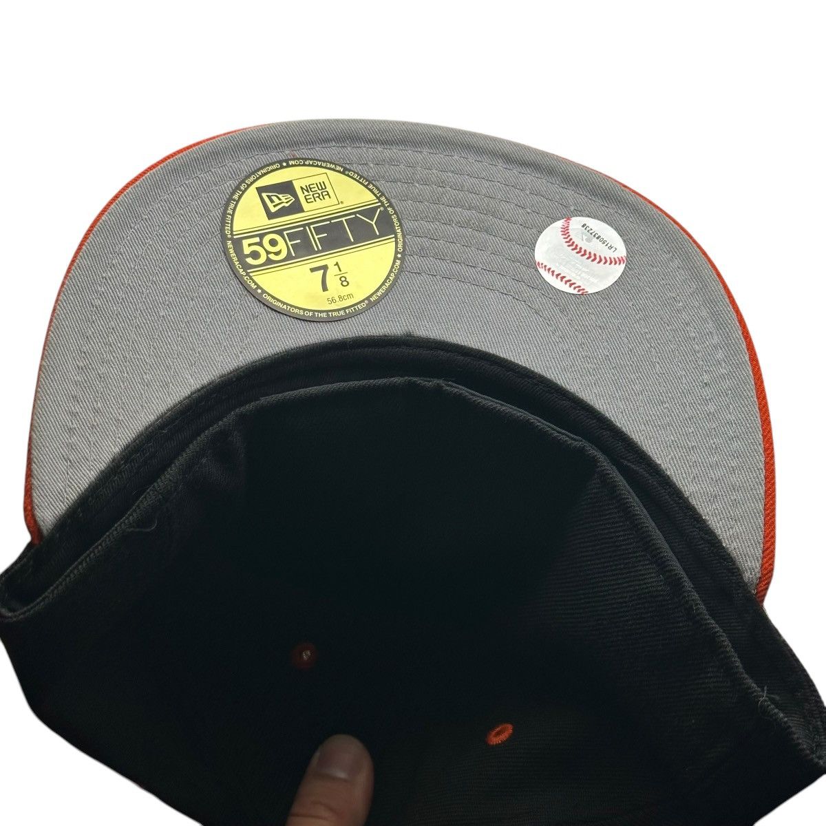 New Era Baltimore Orioles 1983 World Series New Era Fitted Cap 7 1/8 Size 32 - 5 Thumbnail