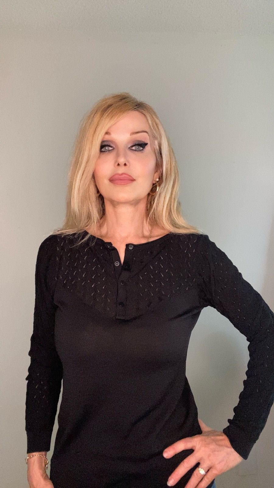 Other NAF NAF Classic Black Jumper Size S / US 4 / IT 40 - 3 Thumbnail