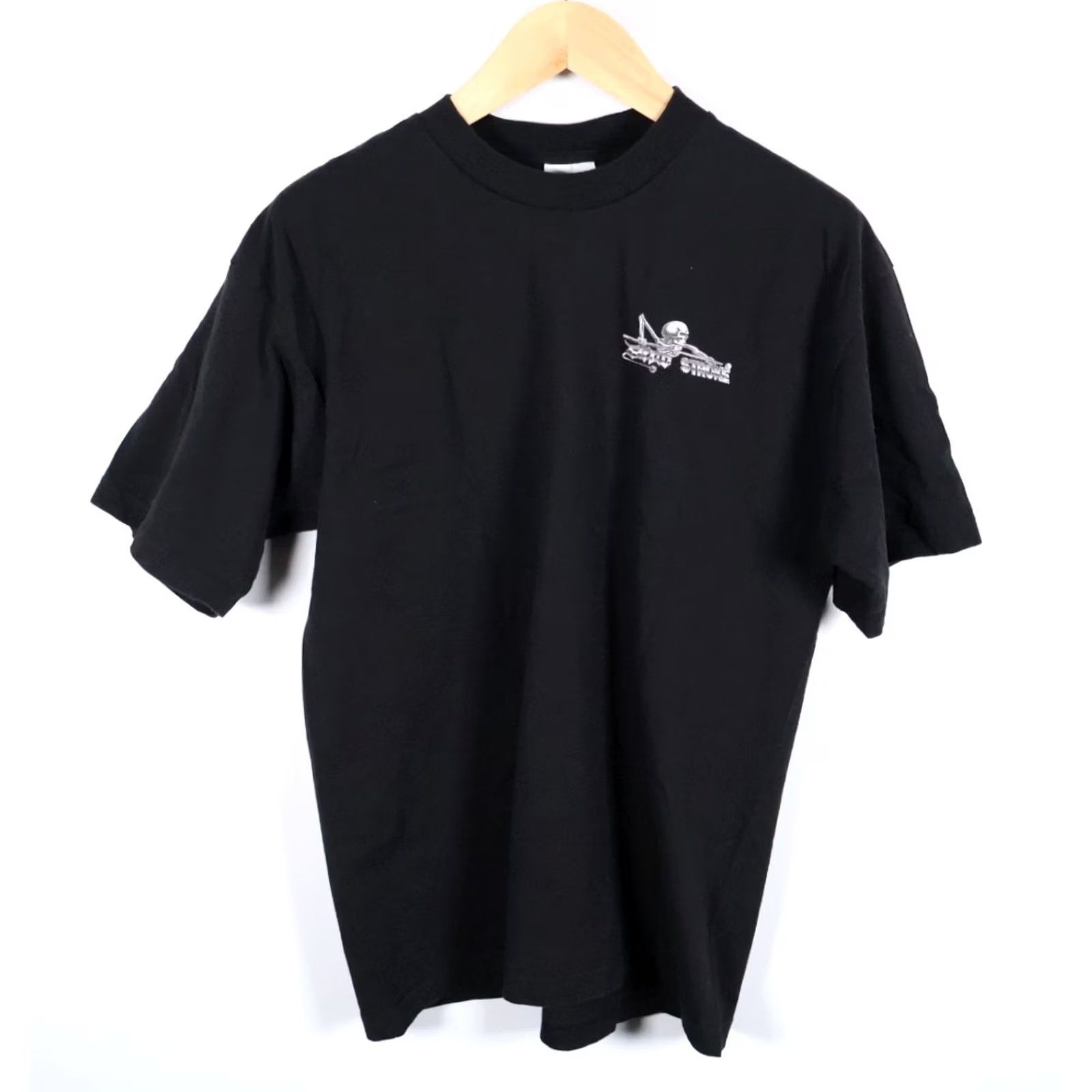Doublet VINTAGE Bayside Dead Stroke T-Shirt Black XL Men Double-Sided Graphic Print 90s Skull Girls Can Play Too Size US XL / EU 56 / 4 - 2 Thumbnail