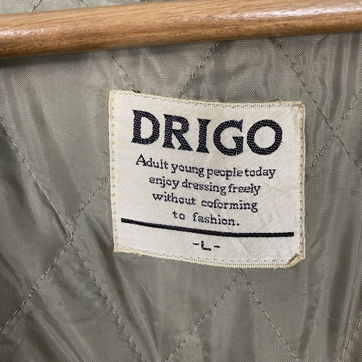 Japanese Brand Vintage Wool Bomber Jacket Drigo Japan Issey Miyake Size US L / EU 52-54 / 3 - 23 Thumbnail