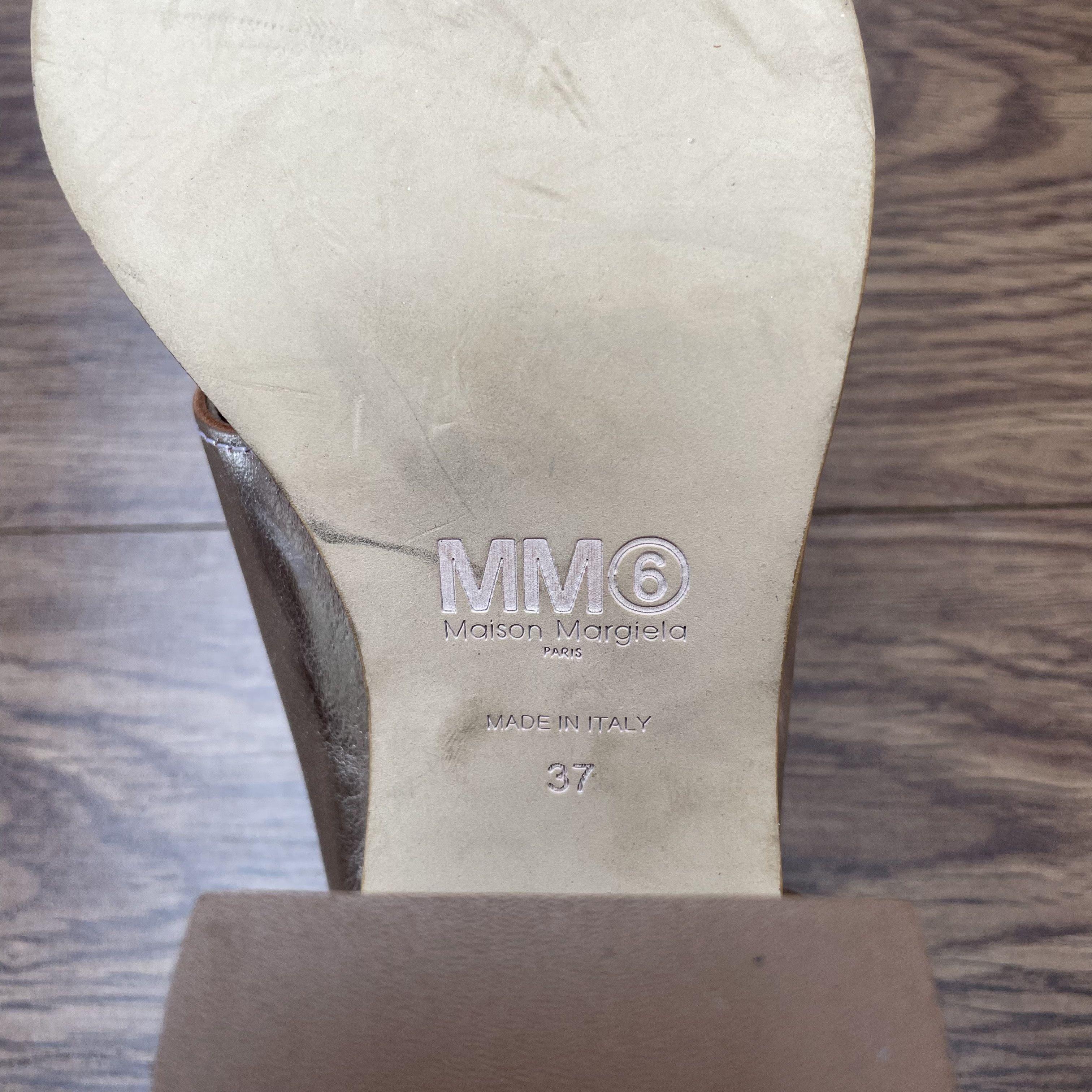 MM6 Maison Margiela MM6 Heeled Sandal Size US 7 / IT 37 - 16 Thumbnail
