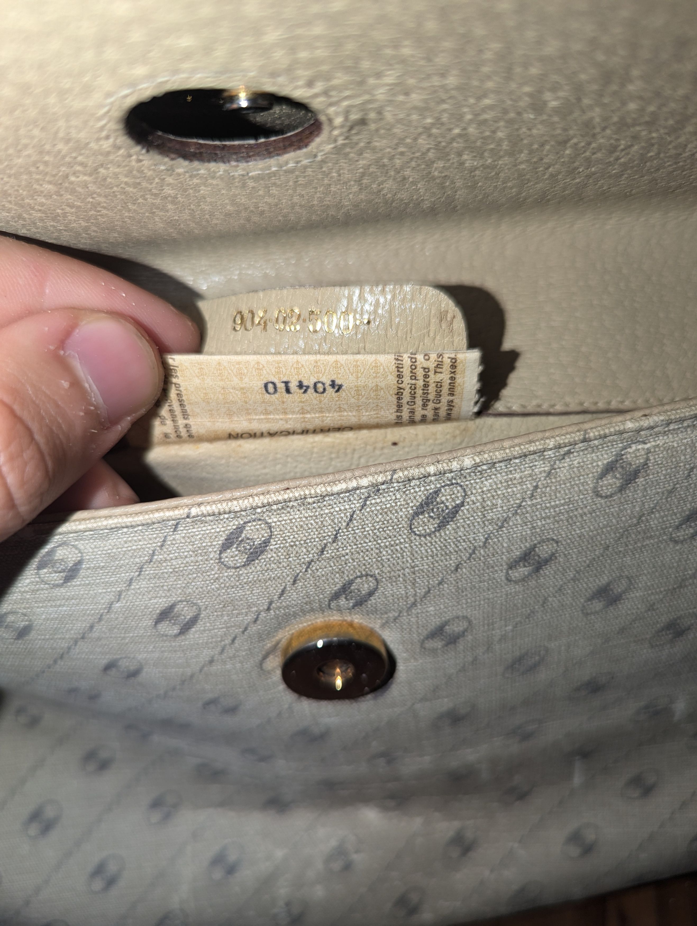 Gucci Vintage Gucci clutch Size ONE SIZE - 7 Thumbnail