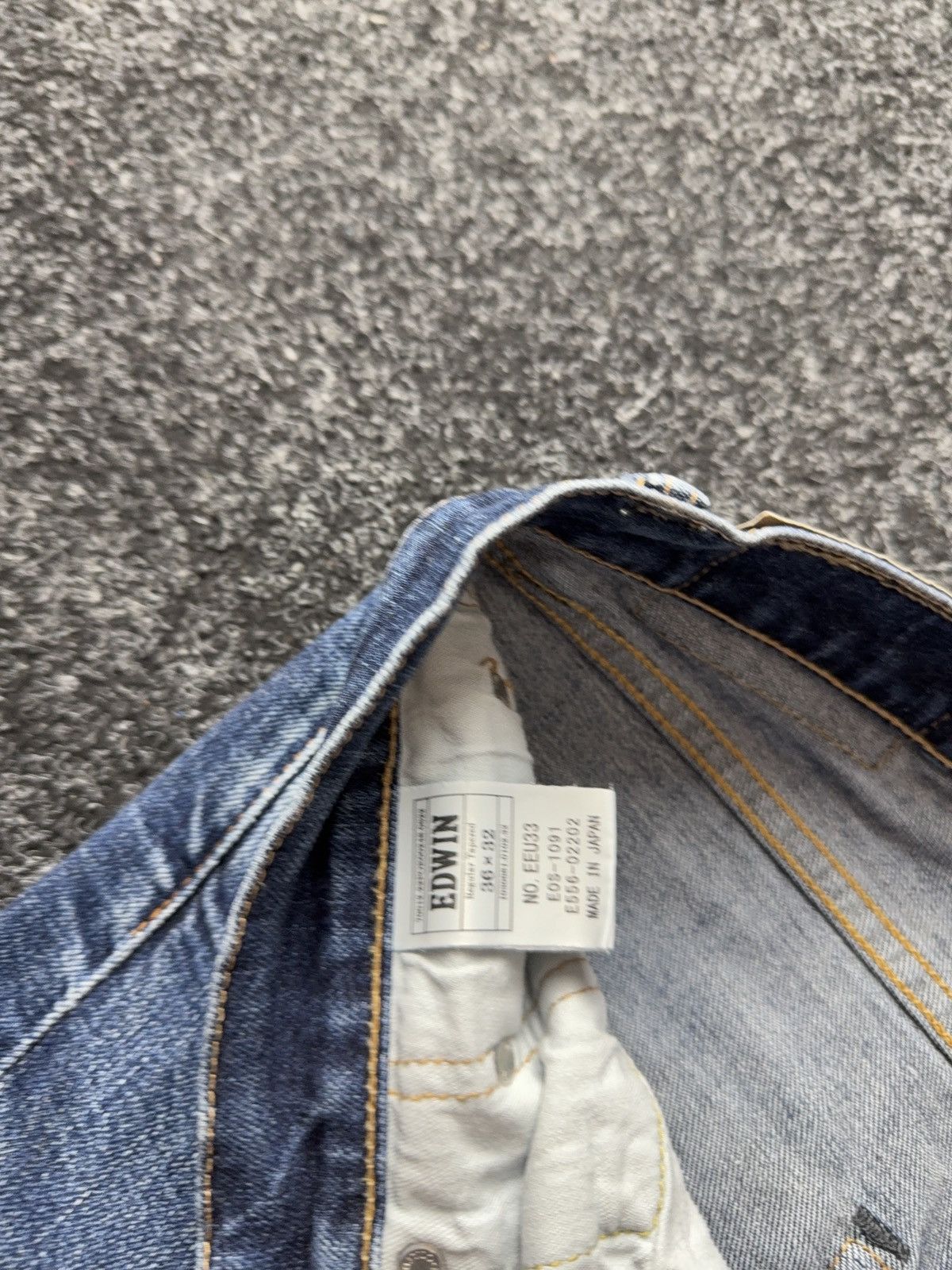 Edwin Vintage 00s Edwin Men’s Vintage Wash Japanese Denim Jeans Size US 36 / EU 52 - 13 Thumbnail