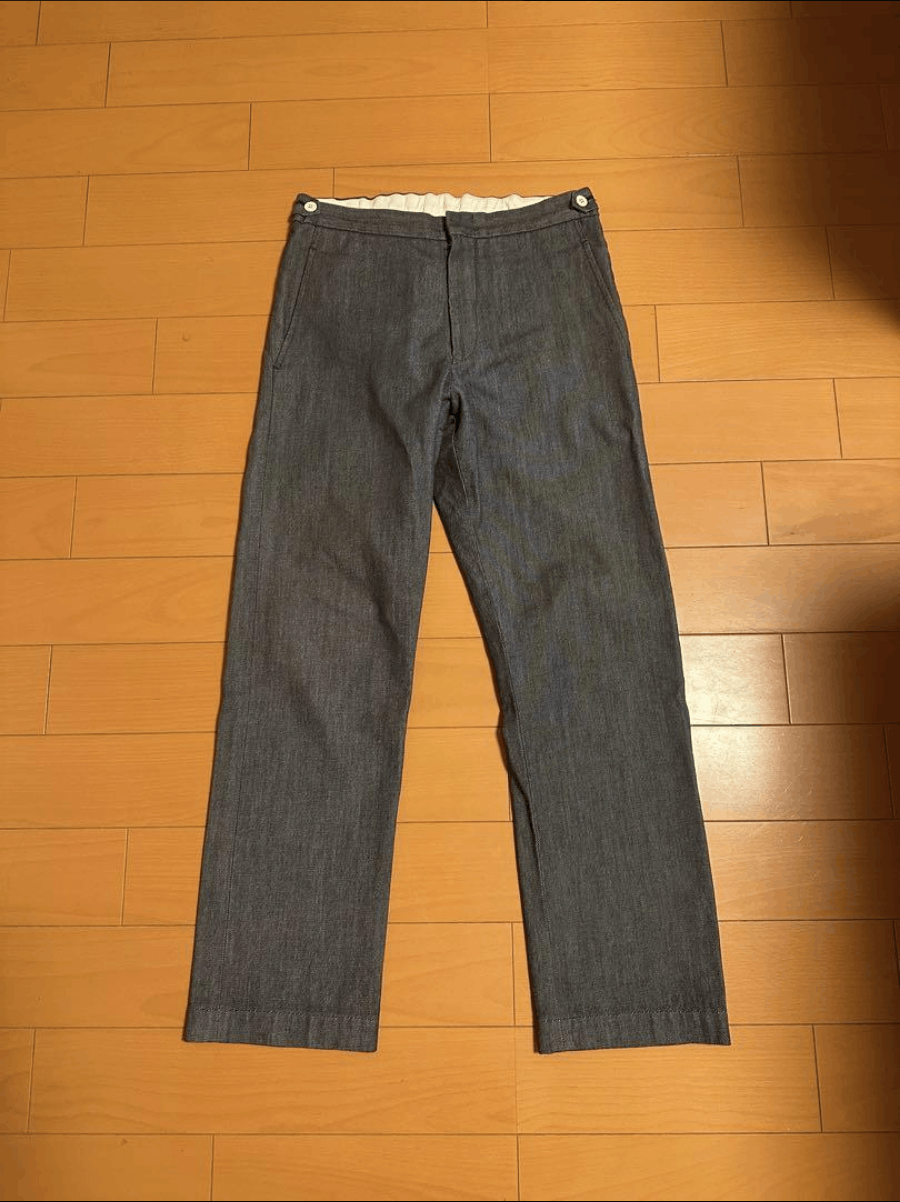 Comme des Garcons Homme Plus 00AW Archive Straight Denim Gray Size US 30 / EU 46 - 1 Thumbnail