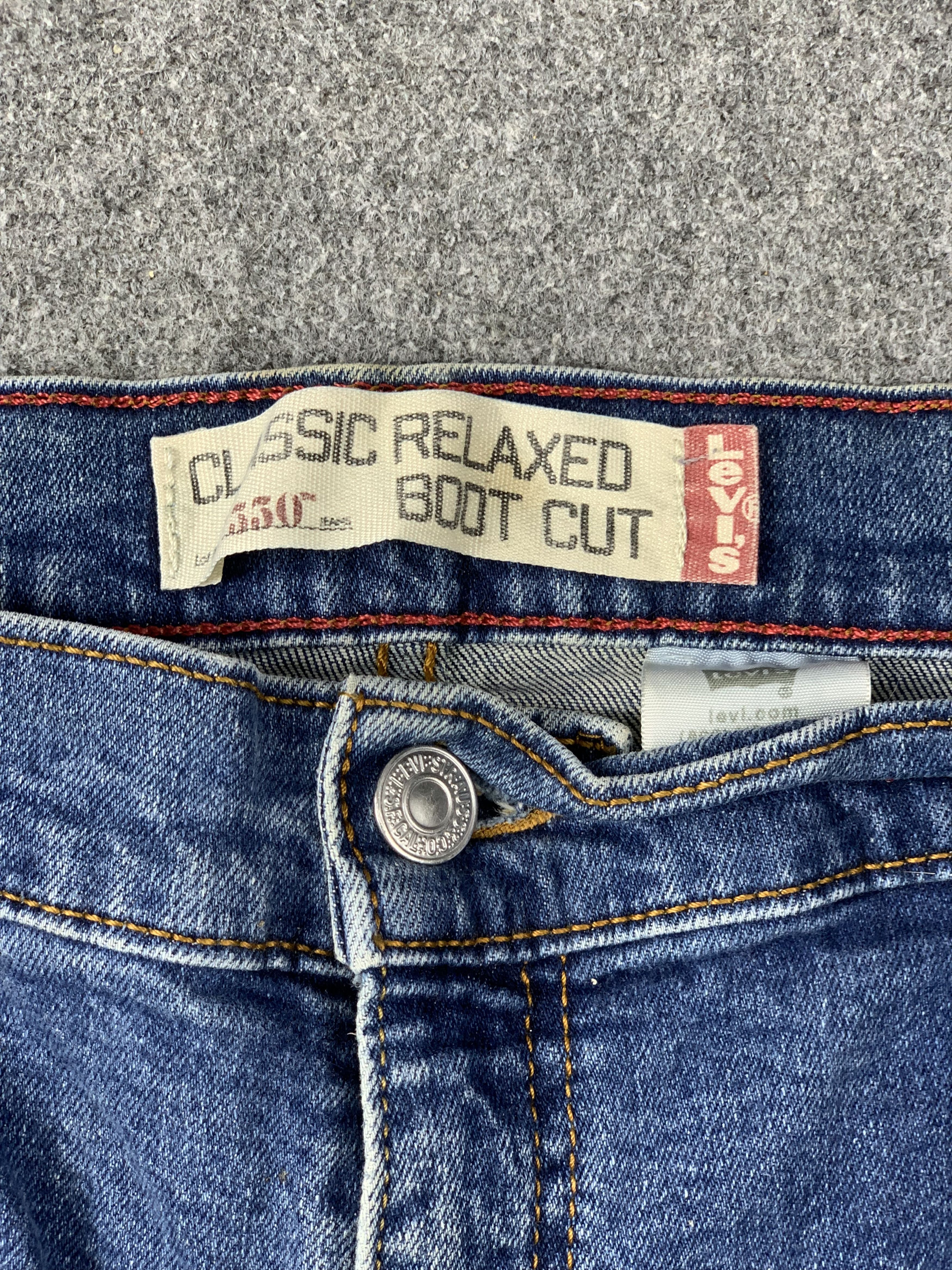 Levi's × Vintage Vintage Levis 550 Flared Bootcut Jeans DP2090 Size US 32 / EU 48 - 7 Thumbnail