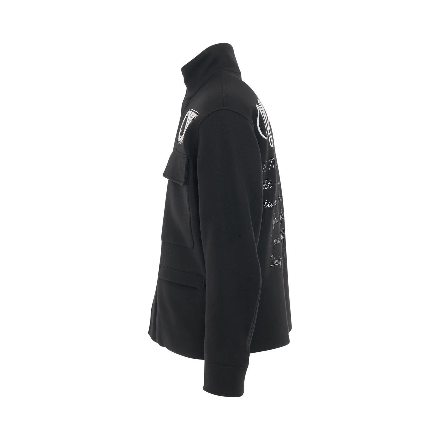 Off-White o1mris0824 Jacket in Black Size US L / EU 52-54 / 3 - 3 Thumbnail
