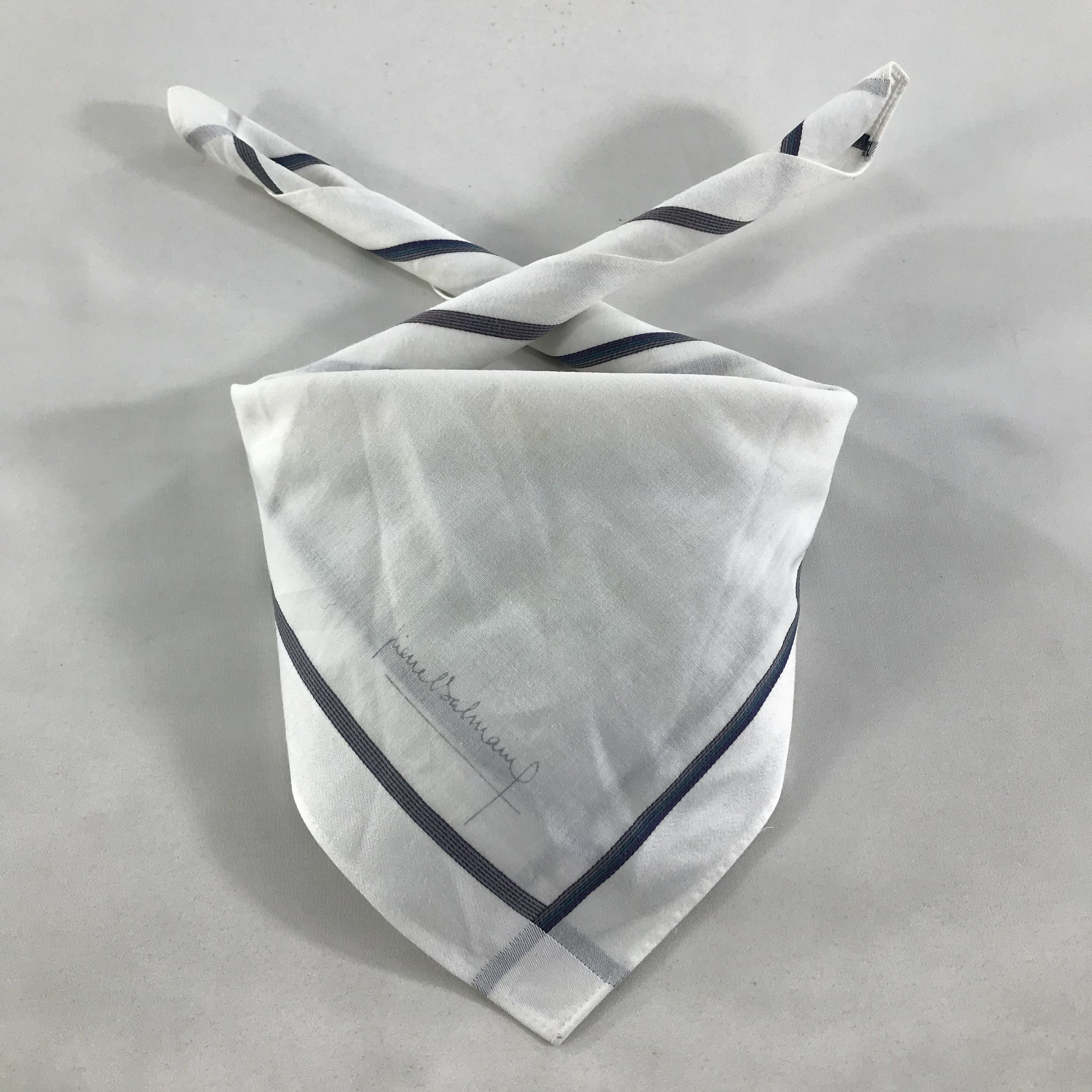 Pierre Balmain × Vintage Pierre Balmain Bandana / Handkerchief / Neckerchief - S1675 Size ONE SIZE - 3 Thumbnail