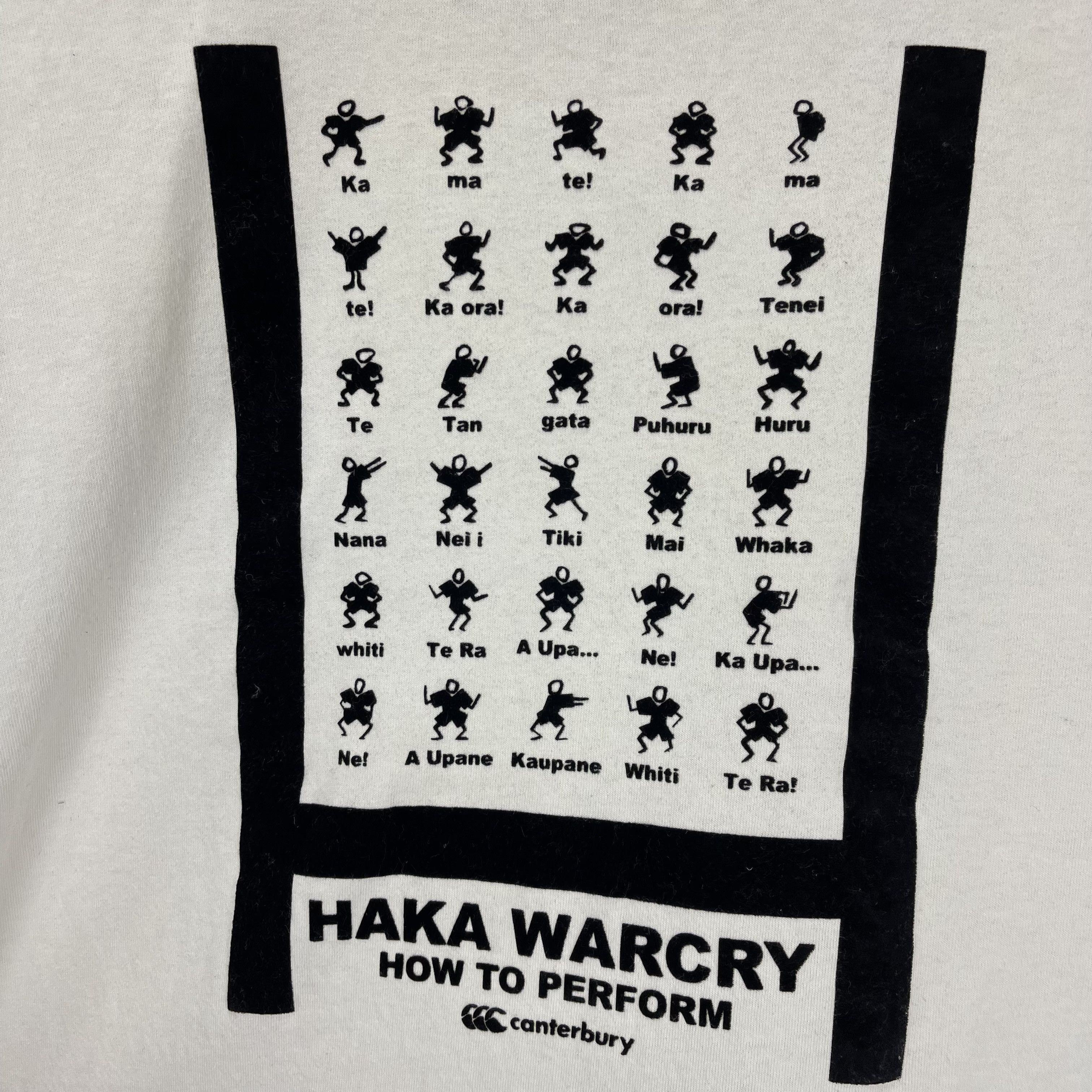 Canterbury of New Zealand CANTERBURY Haka Warcry Crew Neck T Shirt #1760/07 Size US XL / EU 56 / 4 - 2 Thumbnail