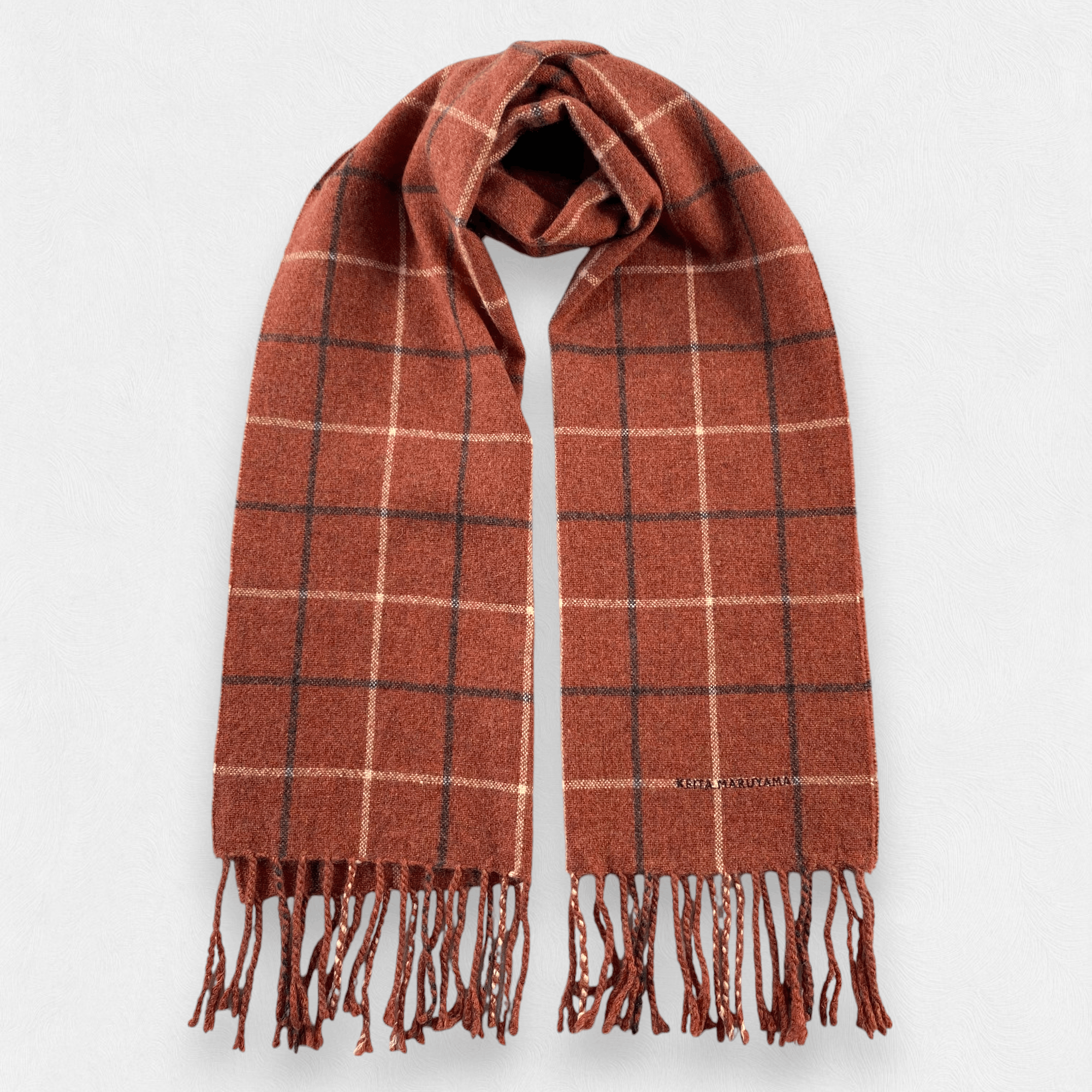 KEITAMARUYAMA Keita Maruyama Scarf Neck Wrap Wool Muffler Size ONE SIZE - 1 Thumbnail