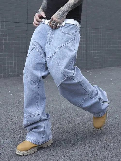 Japanese Brand Sawako x Honda Zipper Baggy Drip Jeans Size US 32 / EU 48 - 8 Thumbnail