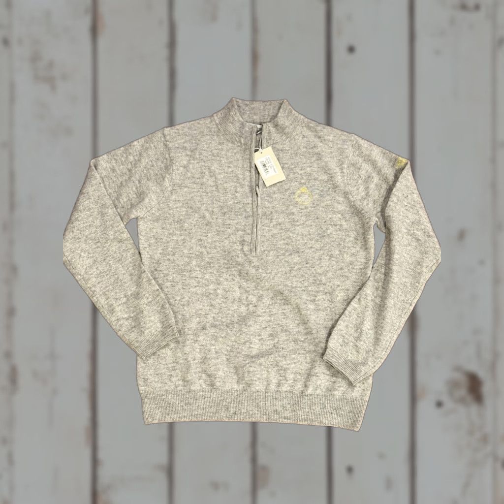 Peter Millar Peter Millar Women's 1/2 Zip Lightweight Cashmere Sweater Sz M Golf Size M / US 6-8 / IT 42-44 - 1 Thumbnail