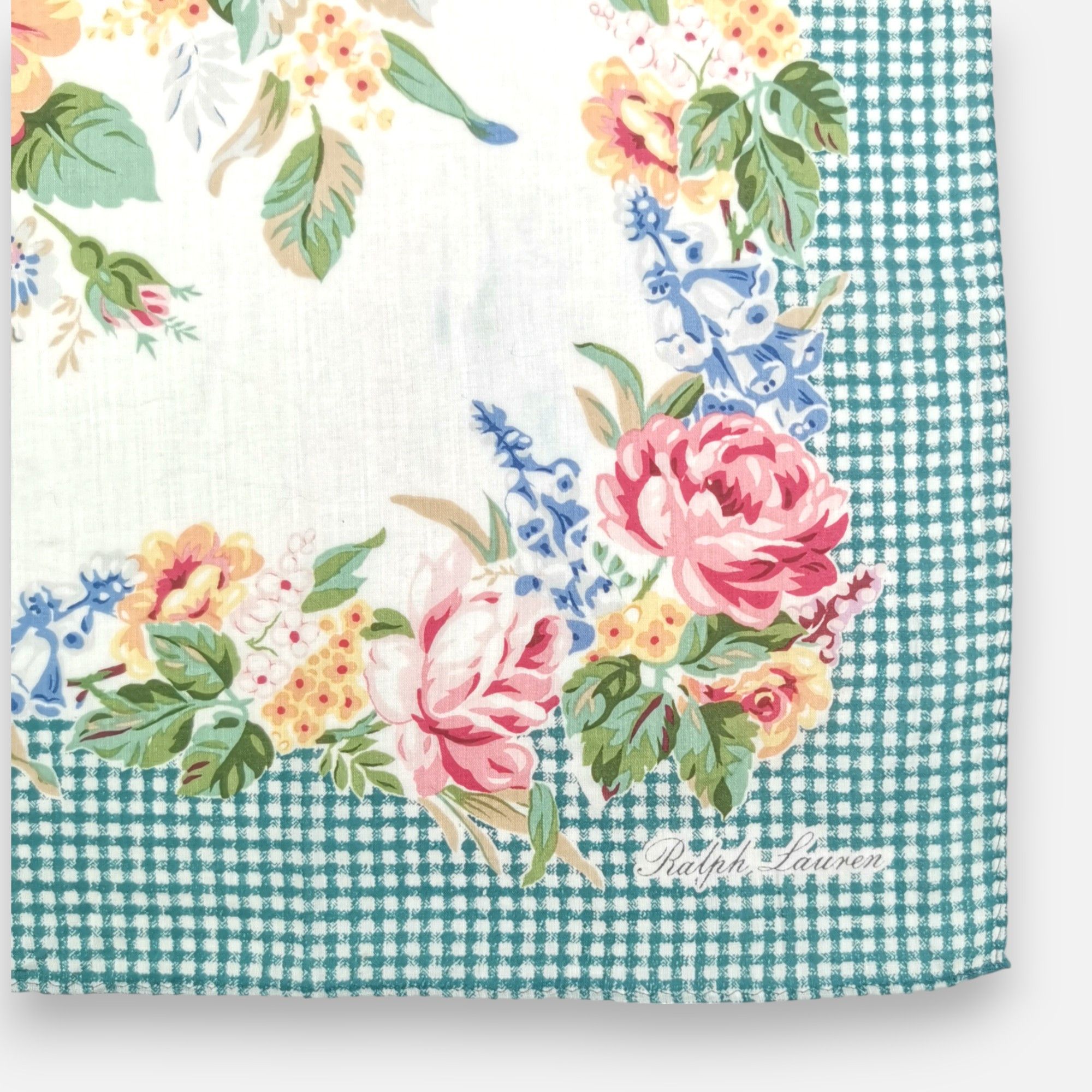 Ralph Lauren Vintage Ralph Lauren Handkerchief Pocket Square Bandana Size ONE SIZE - 4 Thumbnail