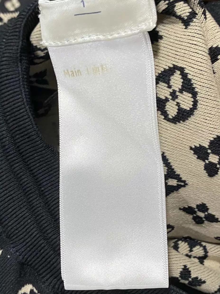 Louis Vuitton LV Monogram Knit Black Pants XS Size US 27 - 5 Thumbnail