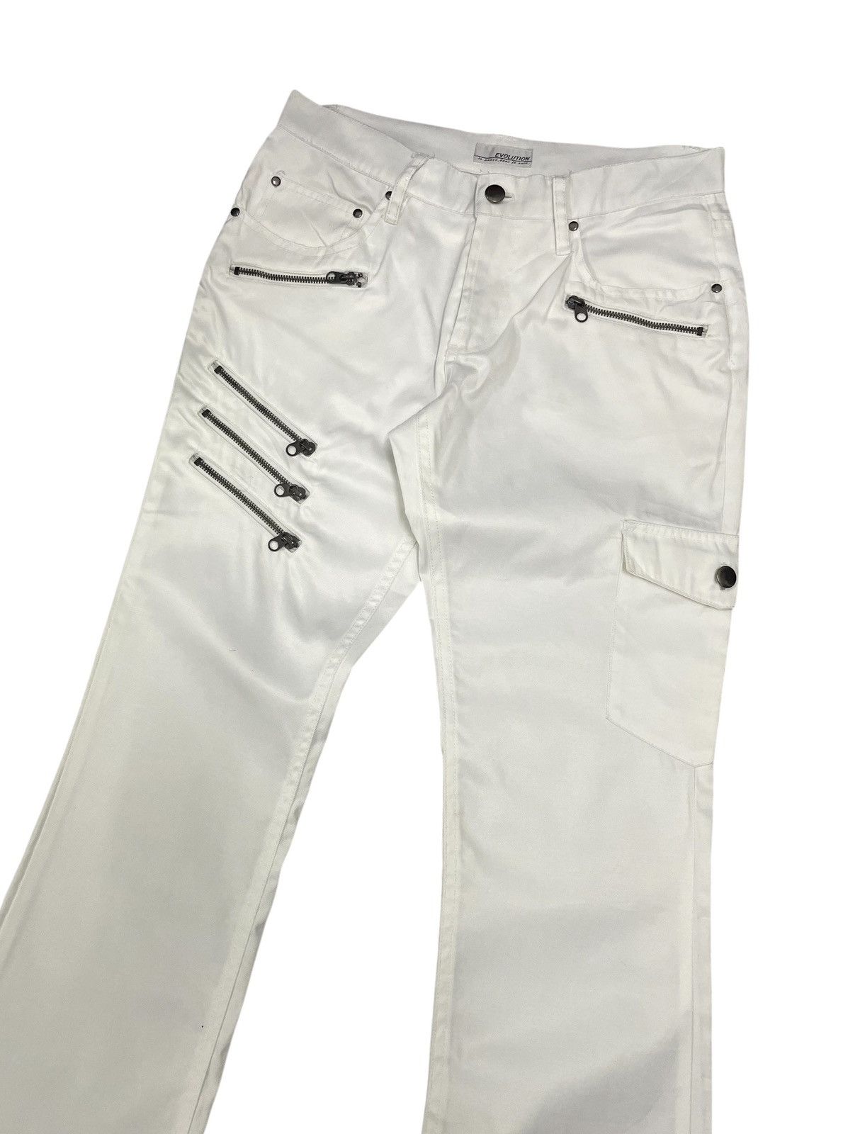 Hysteric Glamour × Japanese Brand × PPFM Evolution Japan Flare Pants Size US 30 / EU 46 - 3 Thumbnail