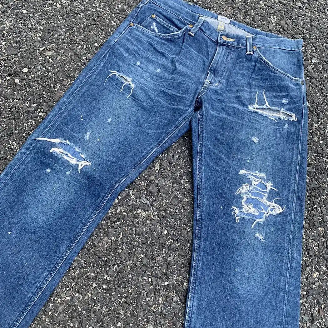 Ciaopanic Lee Riders Ciaopanic Type Jeans Distressed Denim Ripped Pant Size US 32 / EU 48 - 4 Thumbnail
