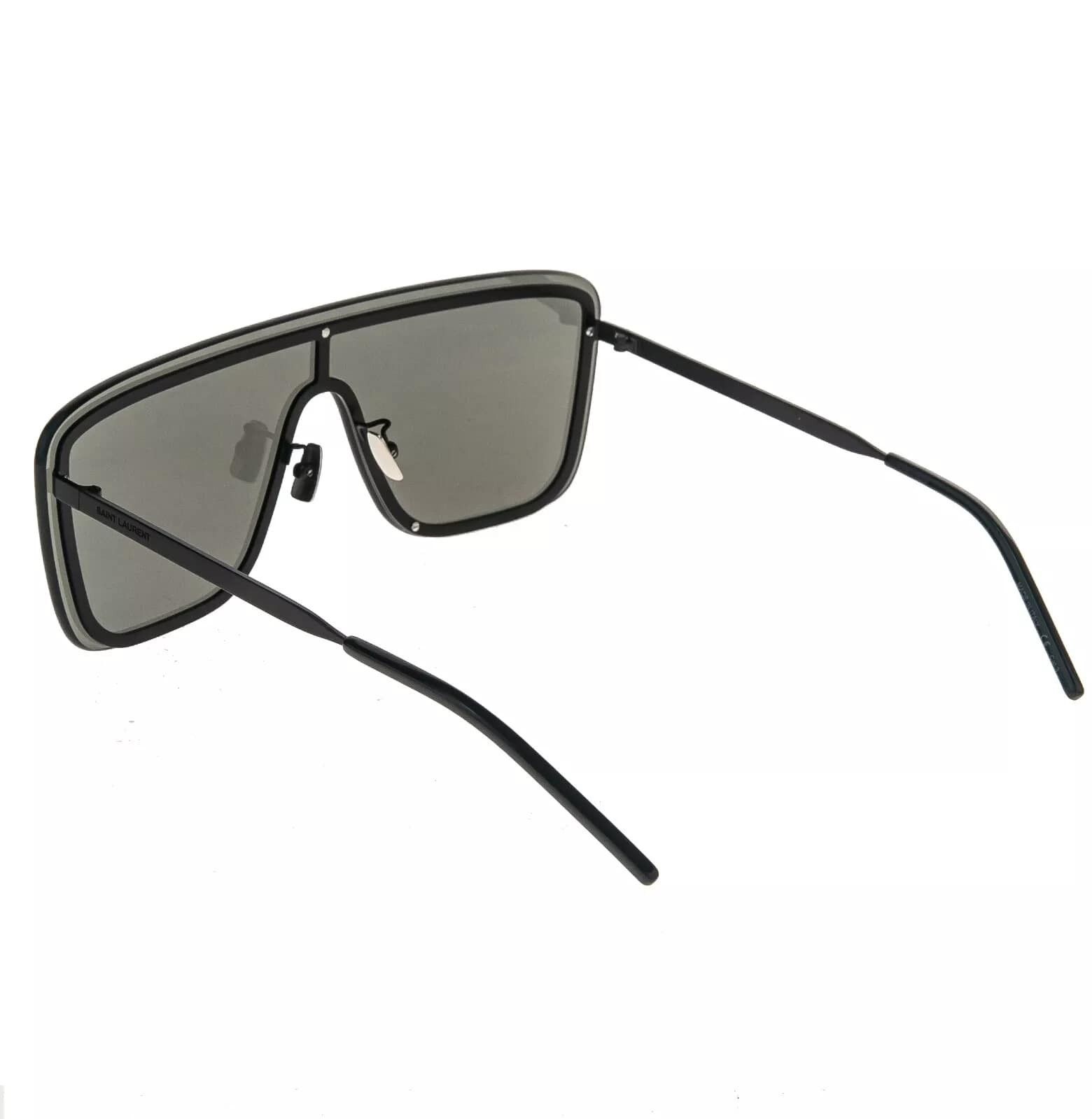 Yves Saint Laurent SAINT LAURENT 364 MASK YSL SL364 003 Black Silver Mirror Size ONE SIZE - 7 Thumbnail