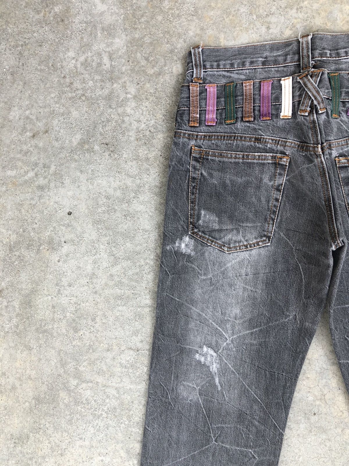 Hysteric Glamour Japanese Nylaus Flared Jeans Distressed Jeans Size US 31 - 9 Thumbnail