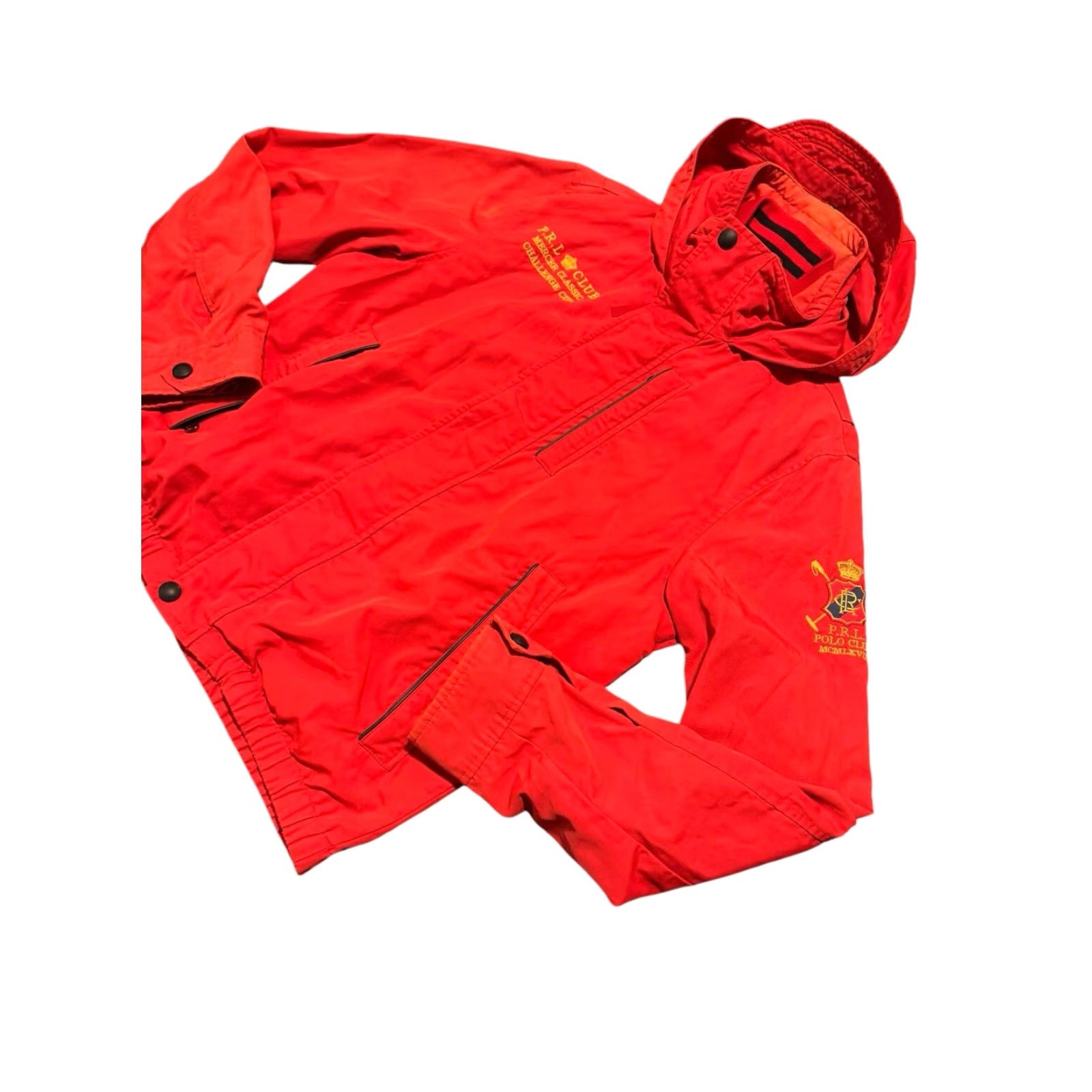 Polo Ralph Lauren VINTAGE Polo Ralph Lauren Club Mercer Challenge Cup mens Red Jacket Small Size US S / EU 44-46 / 1 - 6 Thumbnail