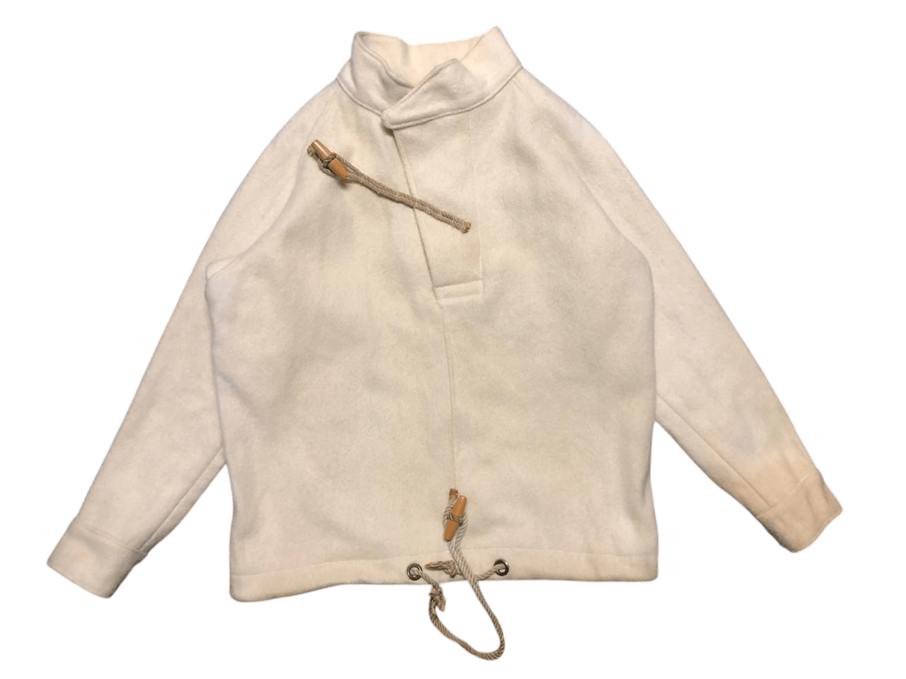 Vintage 50s Royal Navy Fearnought Smock Wool Jacket Rare