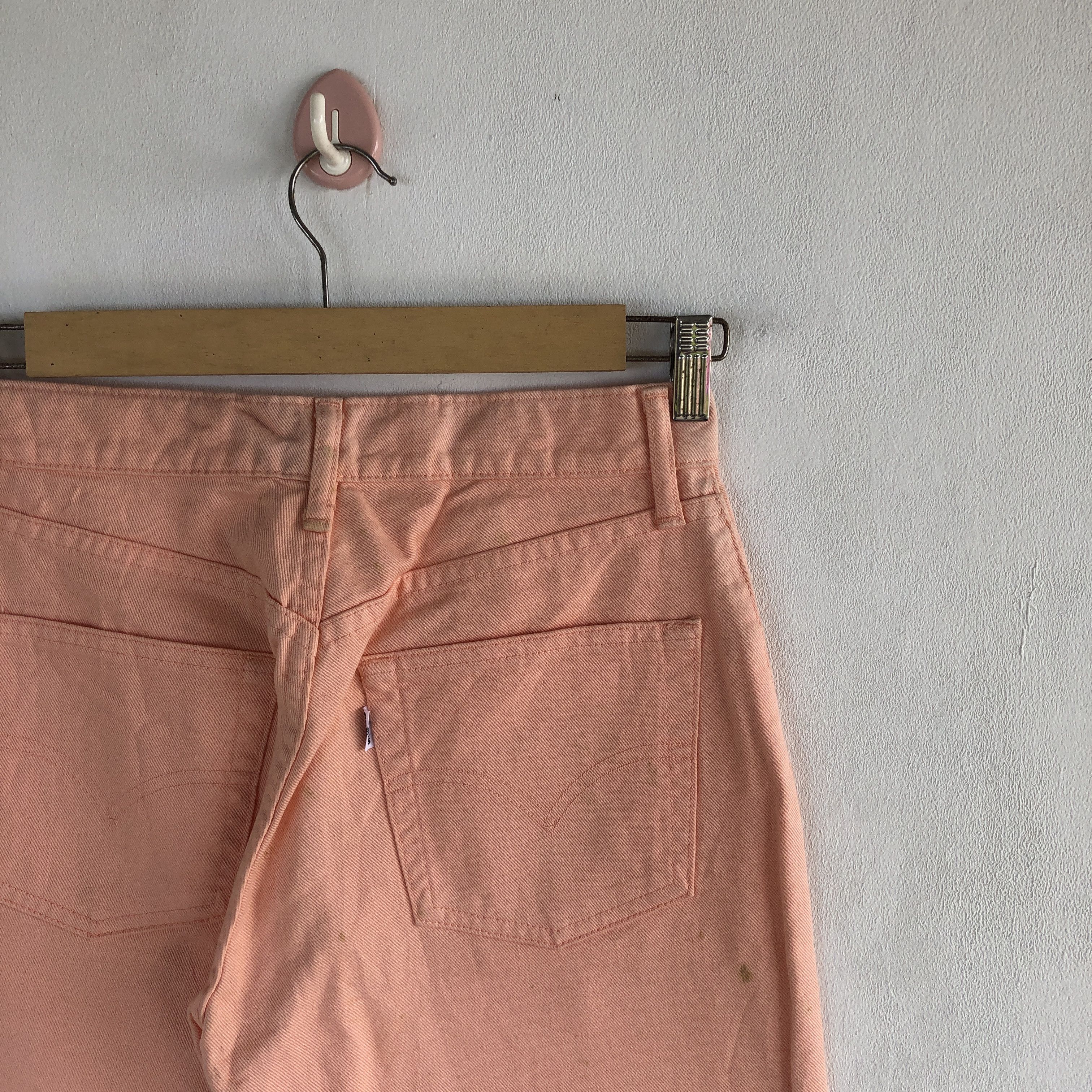 Levi's RARE Vintage Levis 554 Jeans Pink Levi's 554 Denim Pants Size 26" / US 2 / IT 38 - 5 Thumbnail