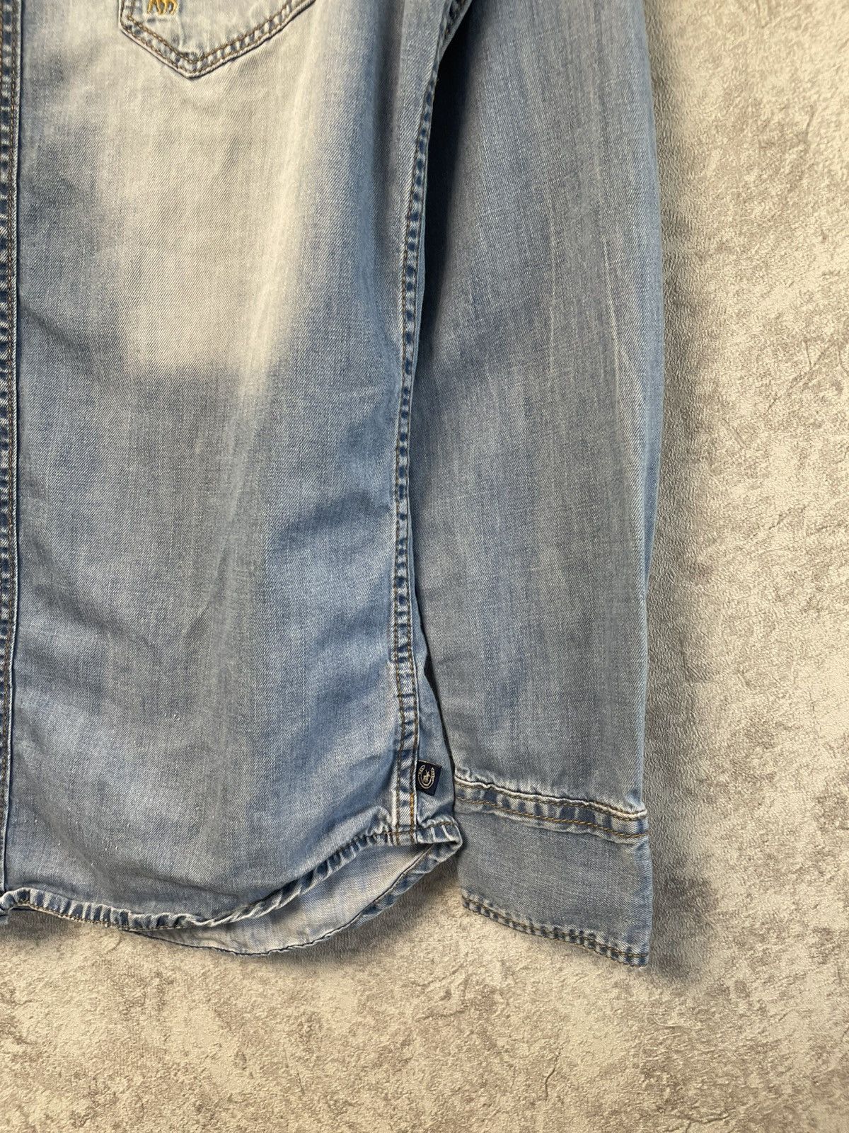 Polo Ralph Lauren Vintage Polo Ralph Lauren Jeans Denim Long Sleeve Shirt Size US S / EU 44-46 / 1 - 5 Thumbnail