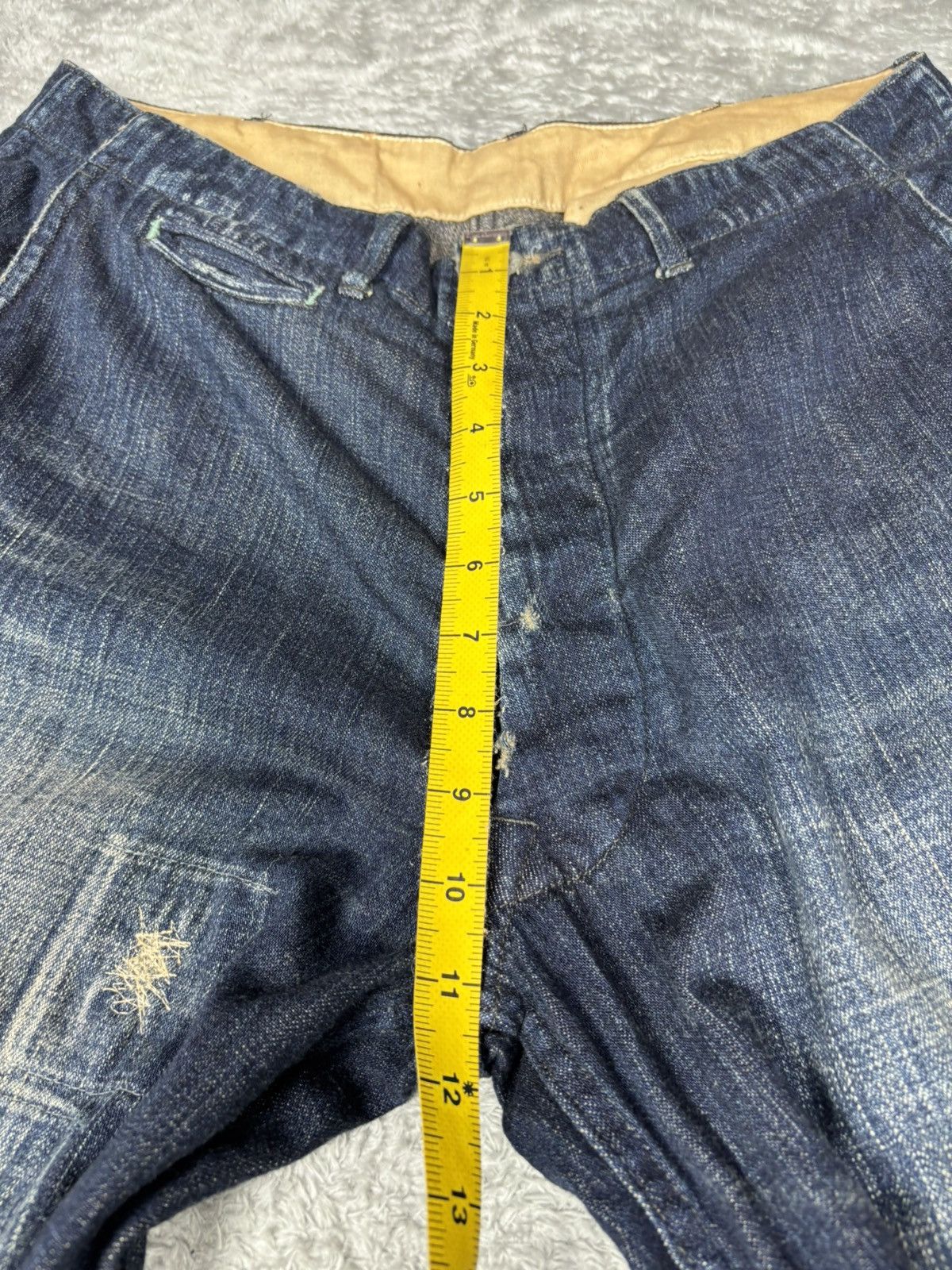 Sugar Cane The Rugged Museum Pacthwork Pants. S0333 Size US 32 / EU 48 - 12 Thumbnail