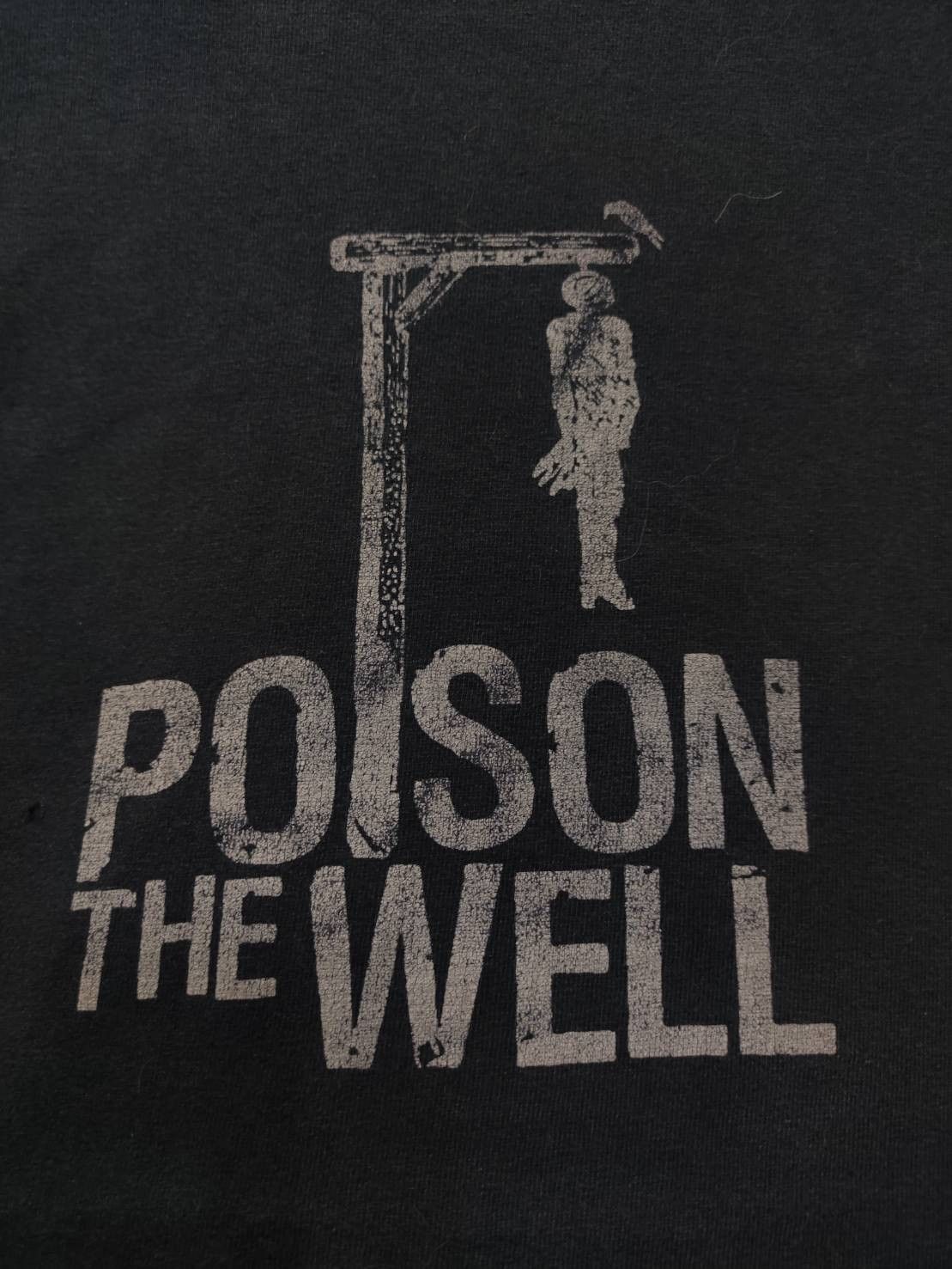 Band Tees Vtg 00's Poison The Well Band " The Hanged Man " T-Shirt Size US M / EU 48-50 / 2 - 3 Thumbnail