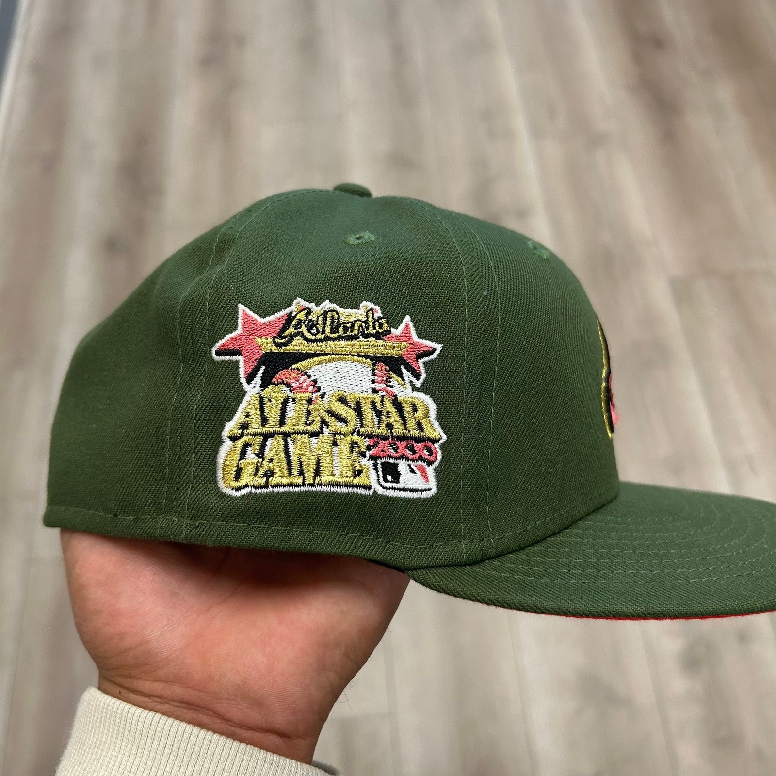 New Era Atlanta Braves 2000 All-Star Game 59Fifty Fitted Hat 7 1/4 Size ONE SIZE - 5 Thumbnail