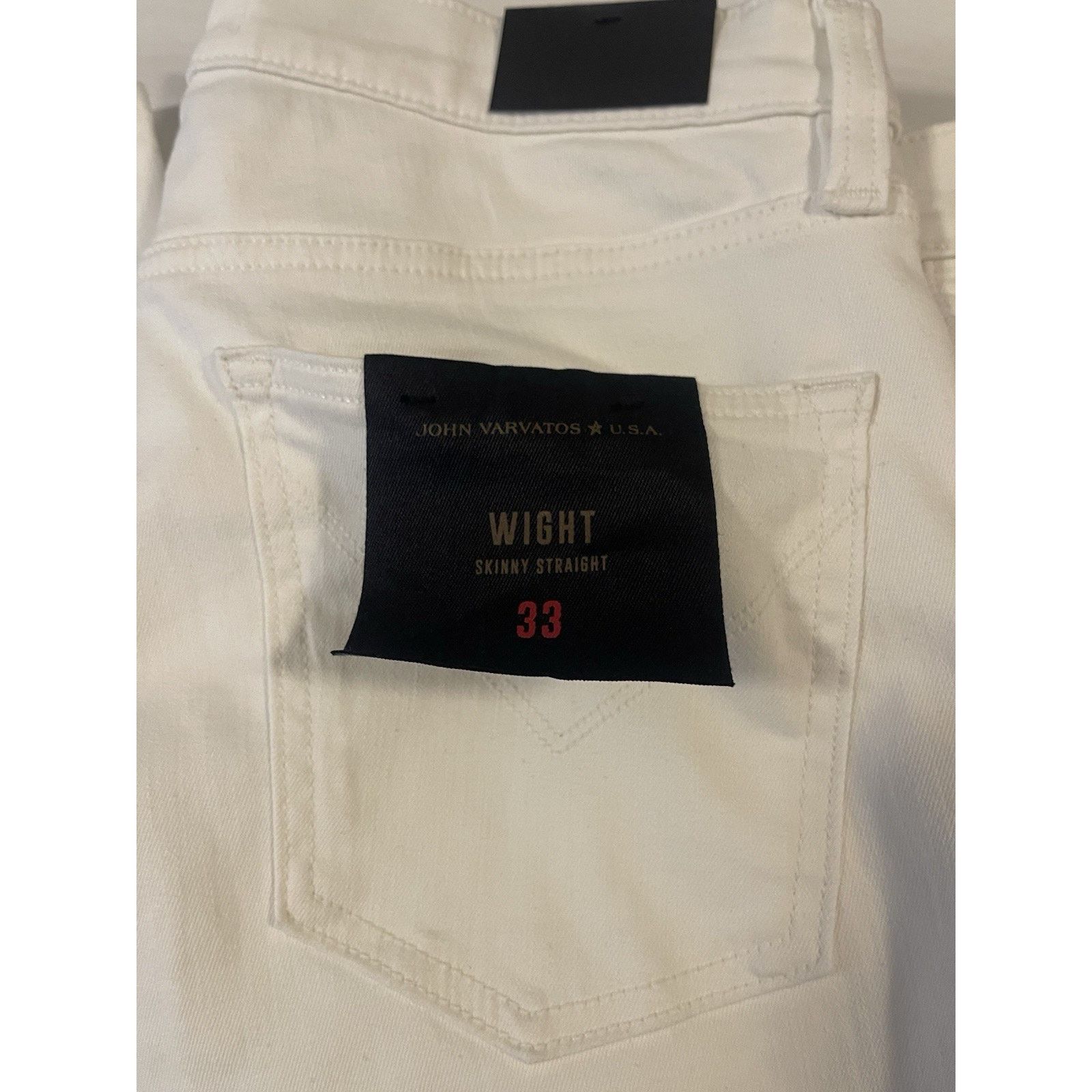 John Varvatos NWT: John Varvatos Wight Skinny Straight Size 33 Size US 33 - 4 Thumbnail