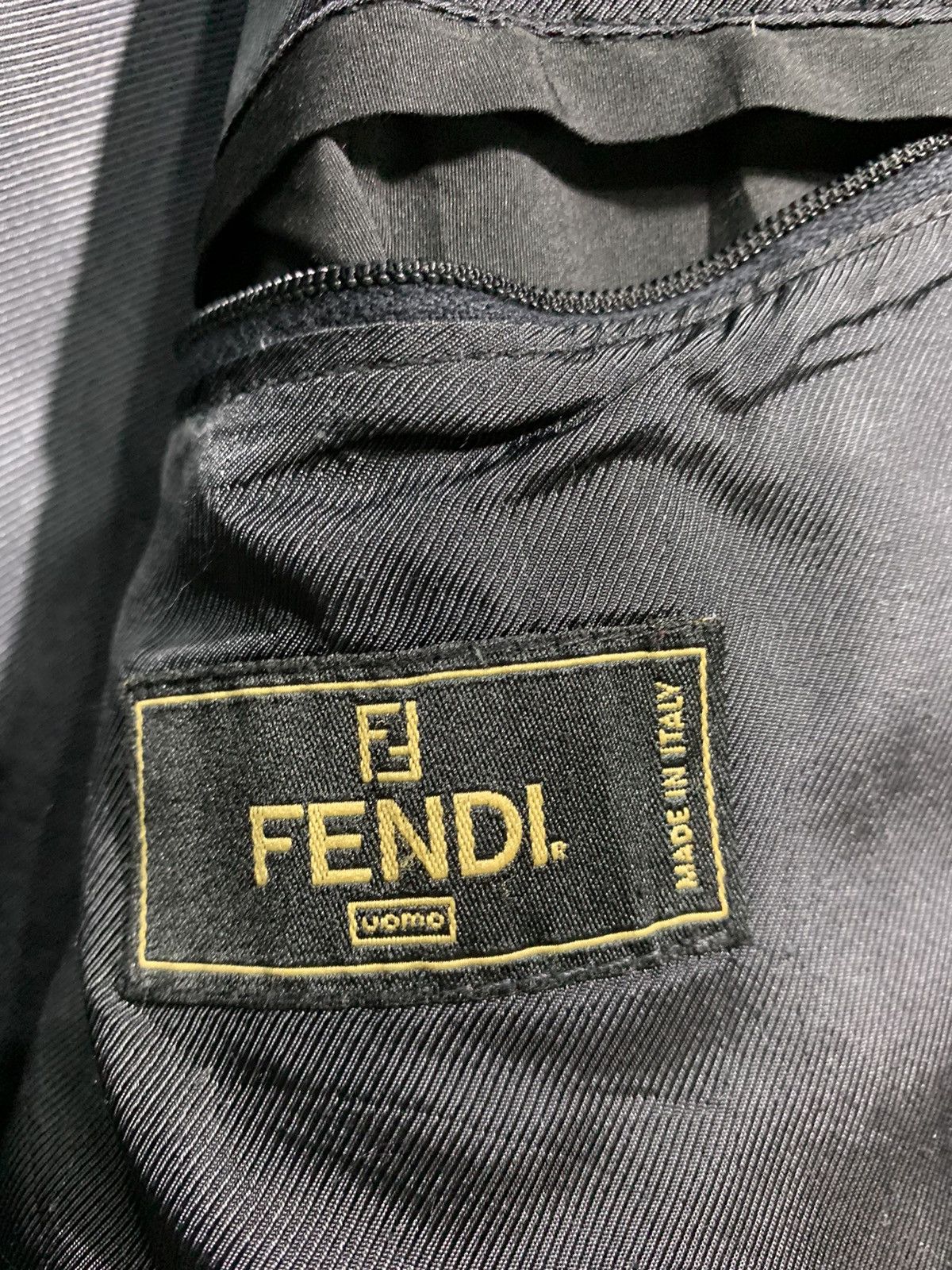 Fendi 🔥VTG FENDI ROMA BLACK PARKA JACKETS Size US M / EU 48-50 / 2 - 10 Thumbnail