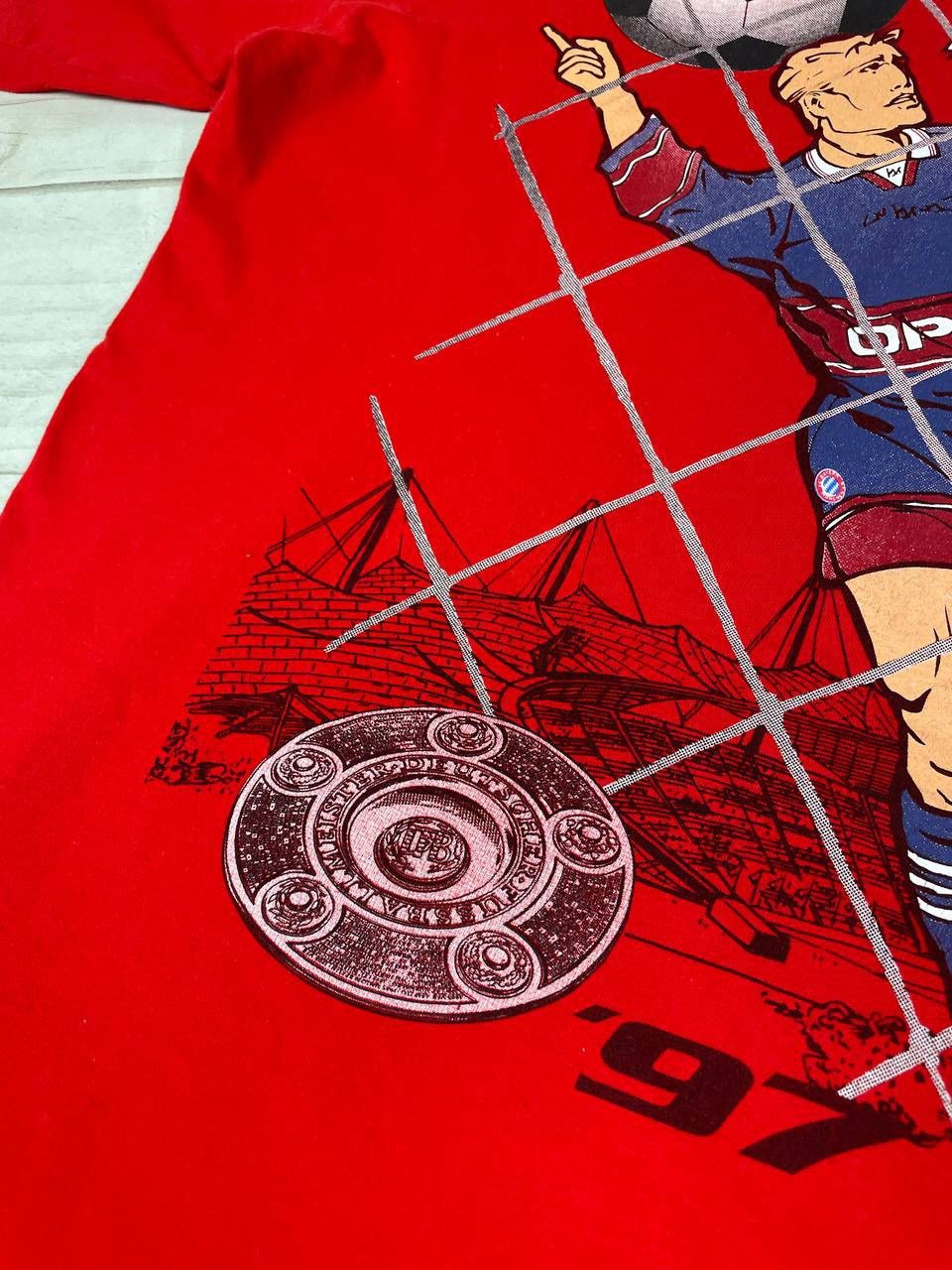 Vintage Vintage 1997 FC Bayern Munich T-Shirt Soccer Football Size US XL / EU 56 / 4 - 5 Thumbnail
