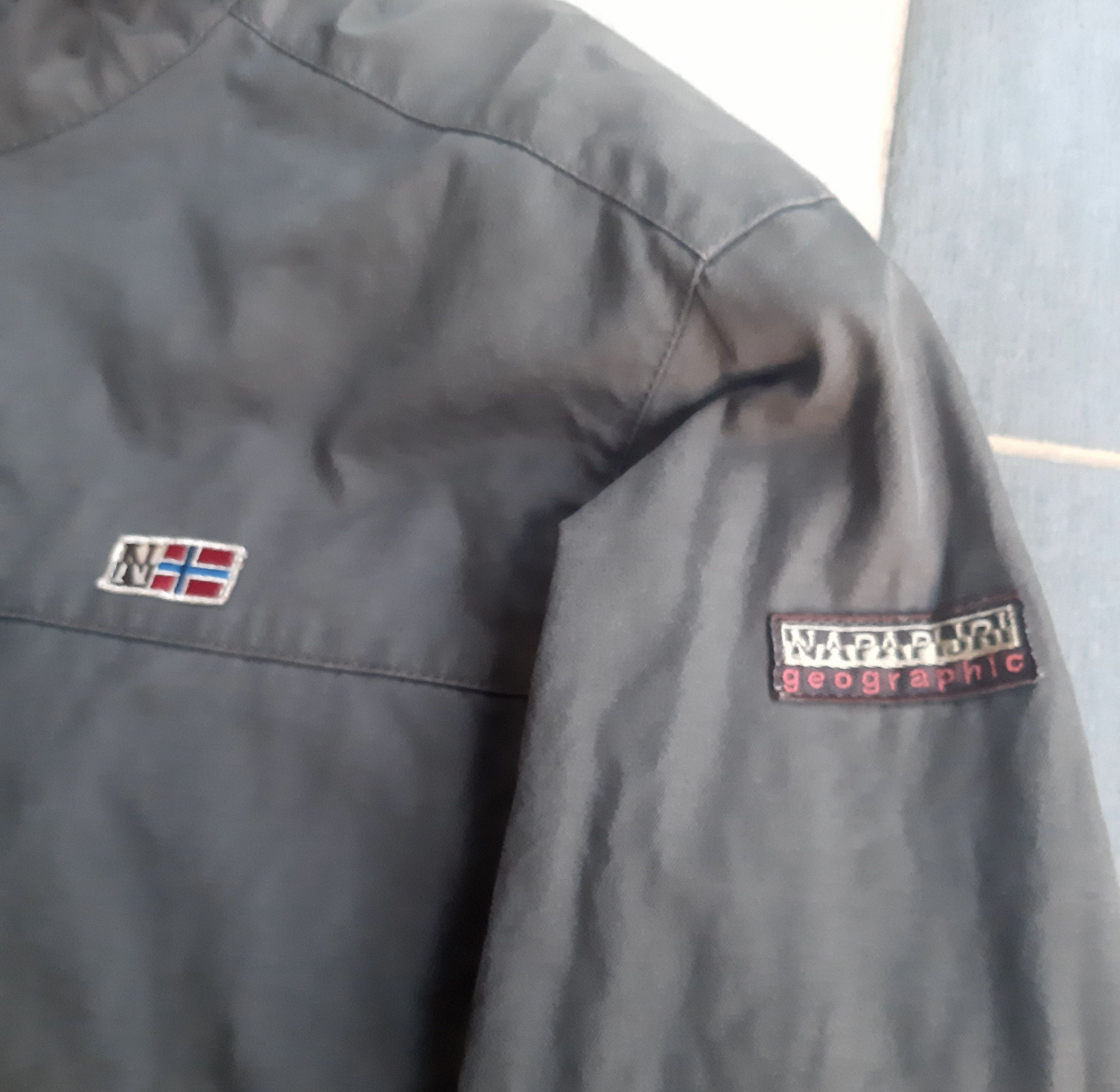 Napapijri Vinrage Napaijri Geographic Bomber Zipper Jacket Size US L / EU 52-54 / 3 - 3 Thumbnail