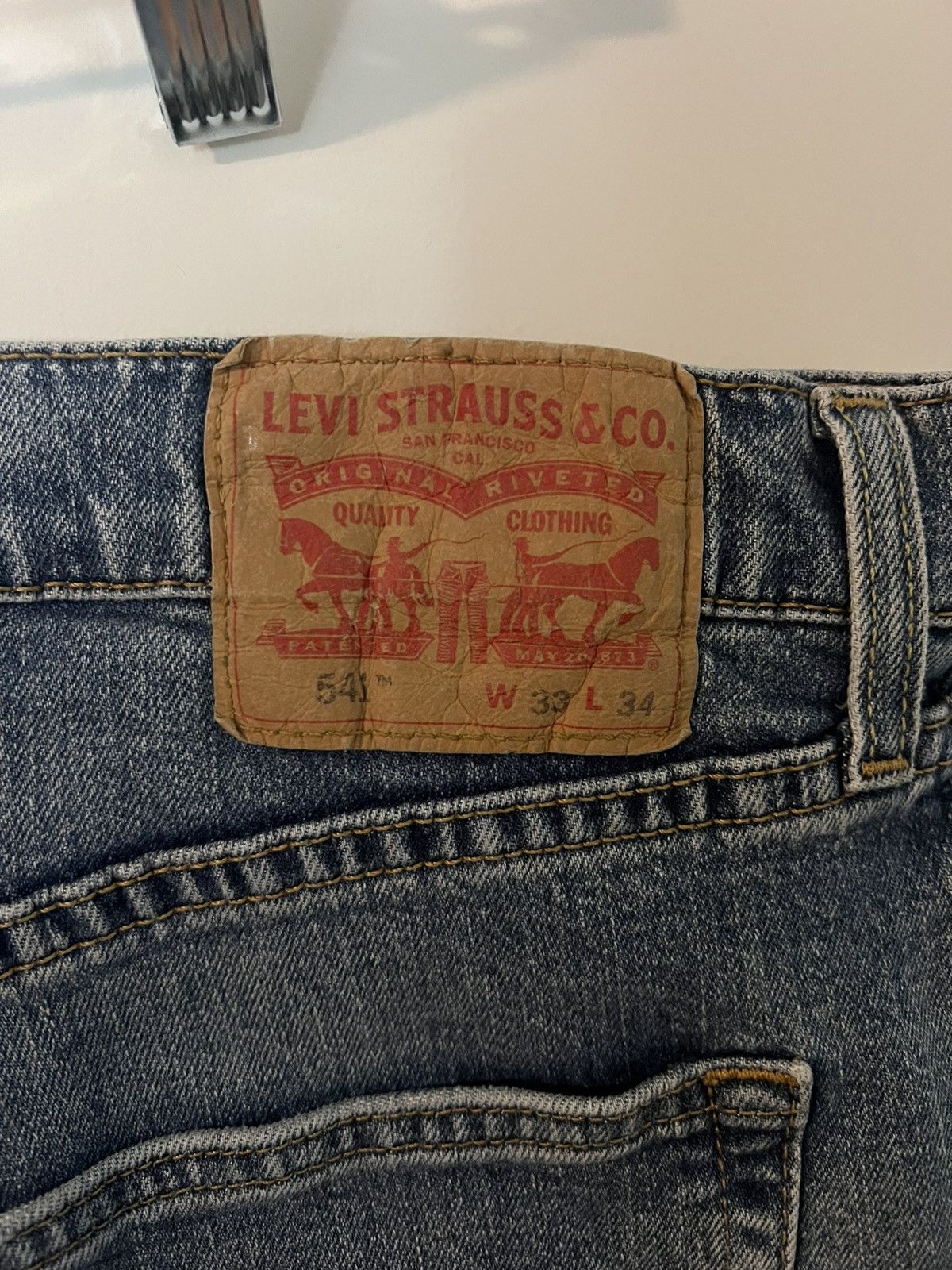 Levi's Denim Levi Jeans Size US 34 / EU 50 - 3 Thumbnail